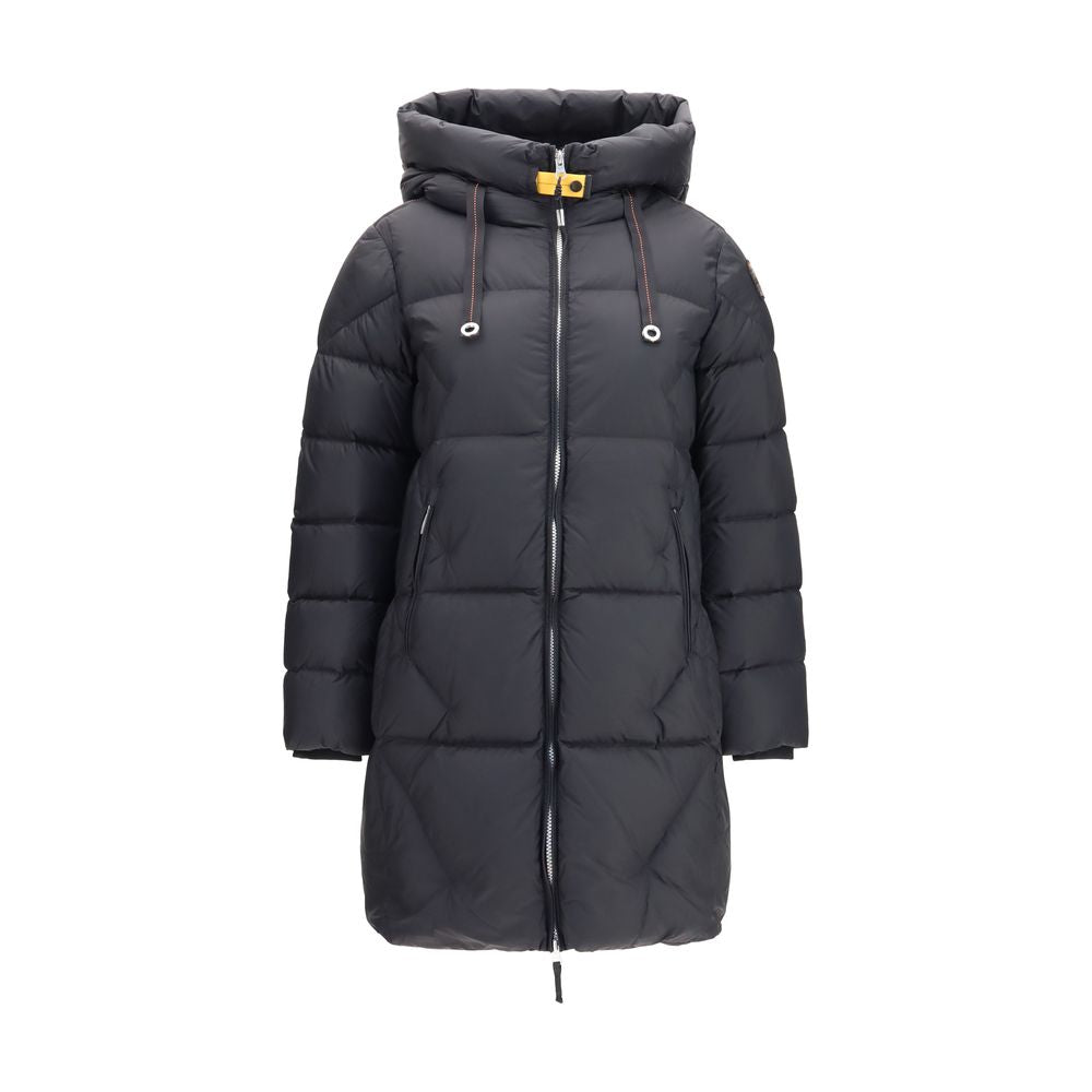 Parajumpers Black Goose Down Full-Length Jacket