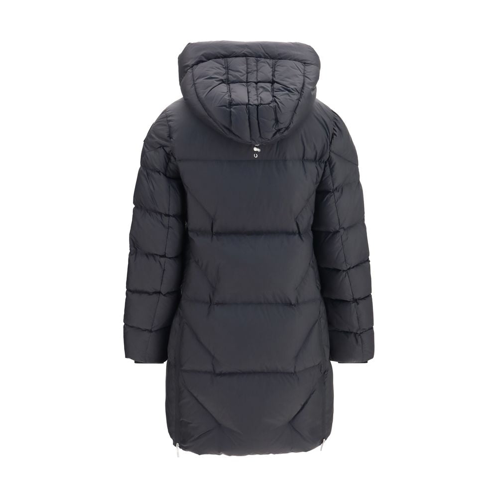 Parajumpers Black Goose Down Full-Length Jacket