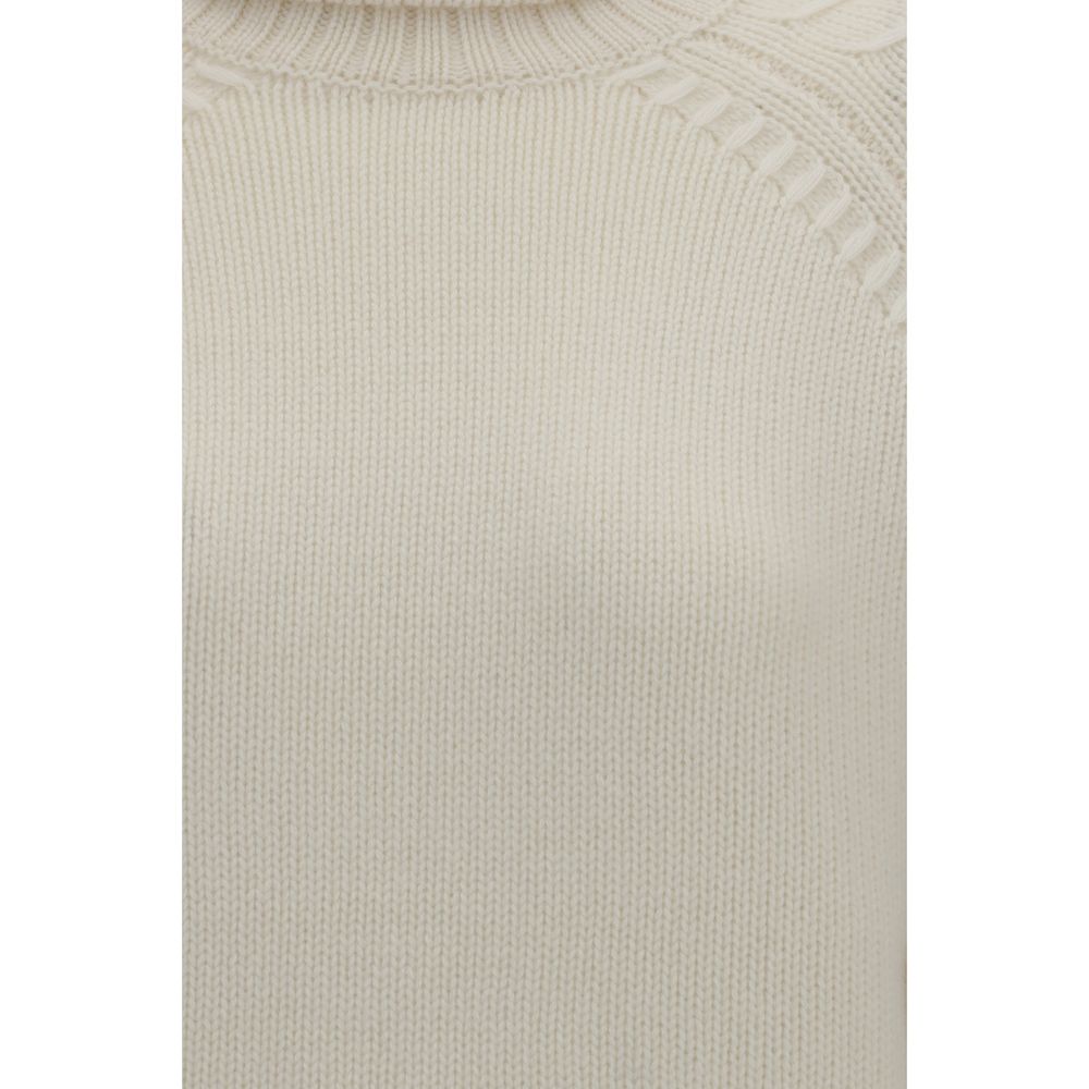 P.A.R.O.S.H. Beige Cashmere Sweater