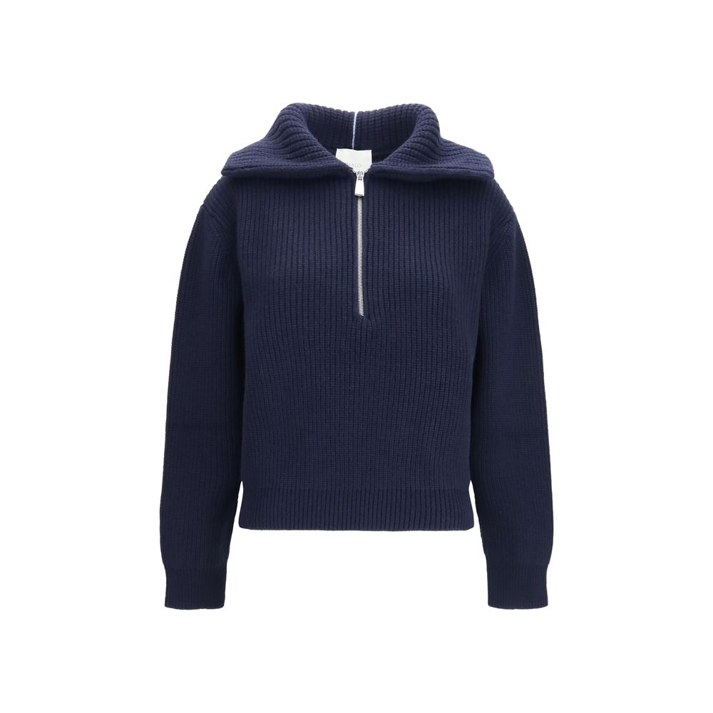 Malo Blue Cashmere Sweater