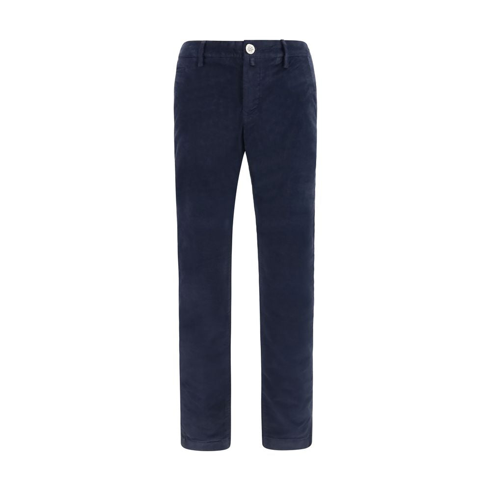 Jacob Cohen Blue Cotton Chino Pants
