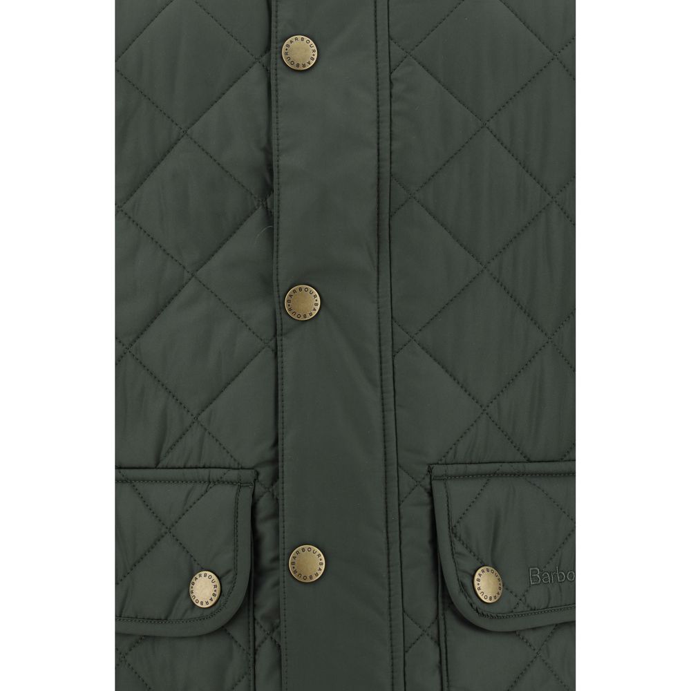Barbour Bicolor Polyamide Sleeveless Jacket