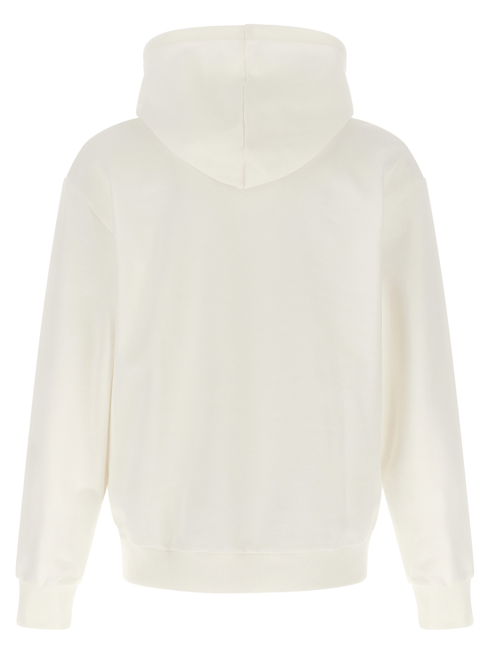 Lacoste White Cotton Sweatshirt