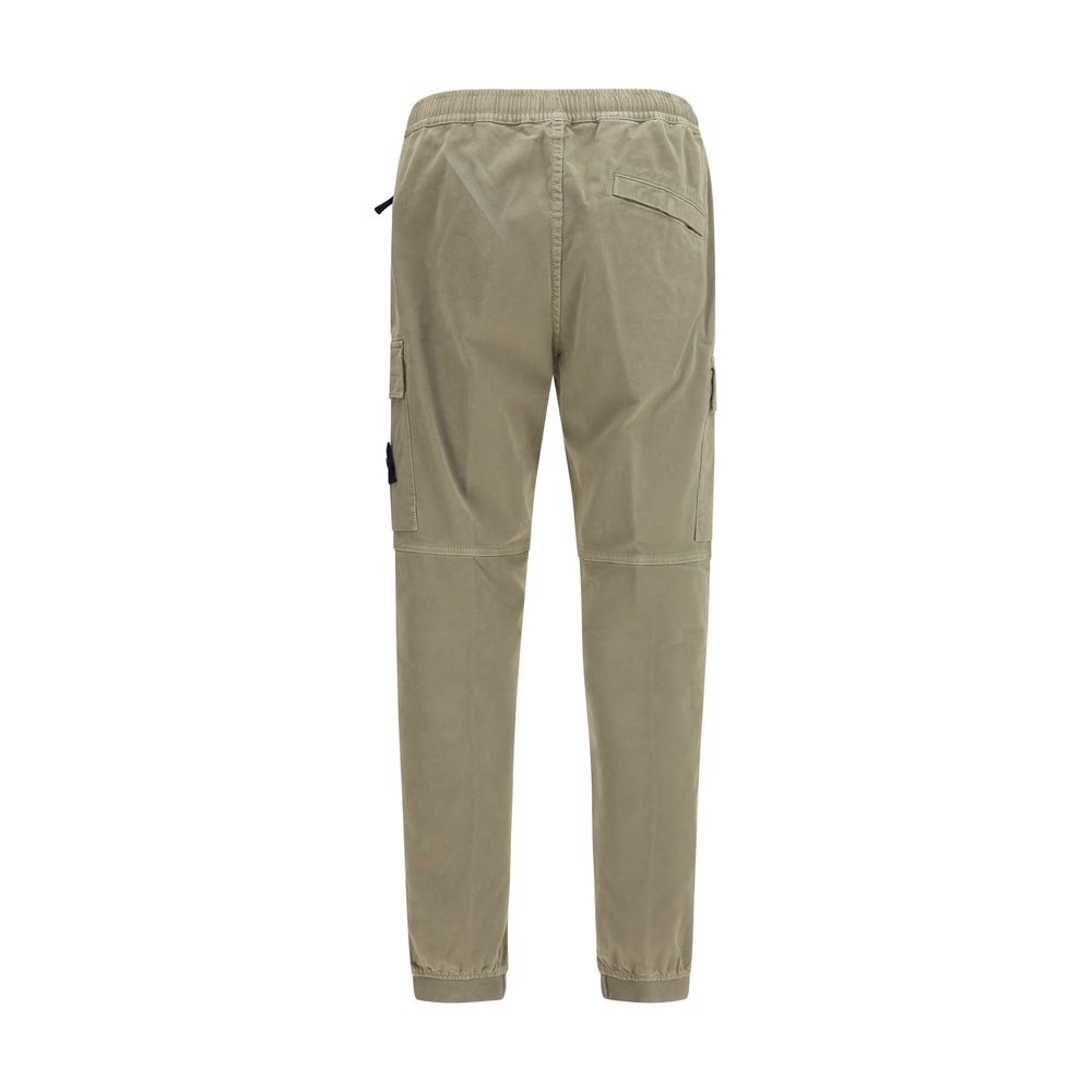 Stone Island Bicolor Cotton Cargo Pants