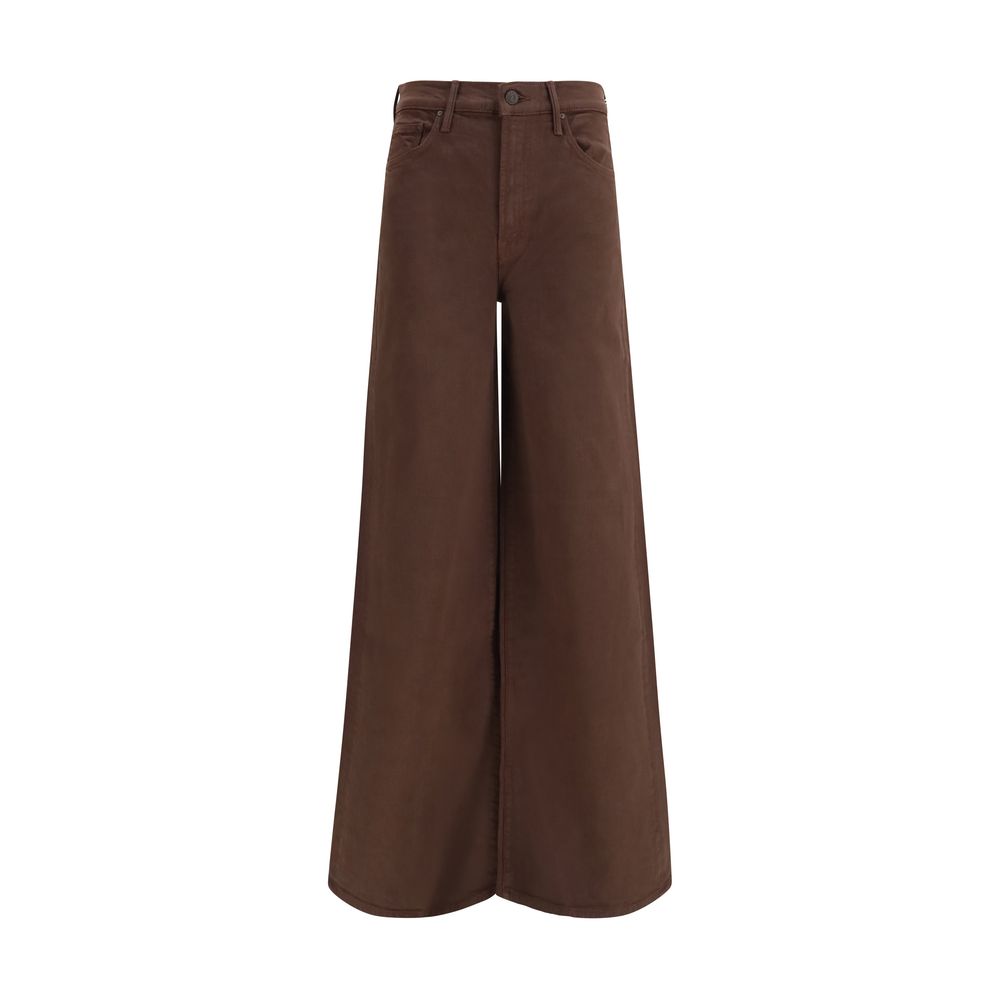 Mother Denim Brown Cotton Jeans Denim
