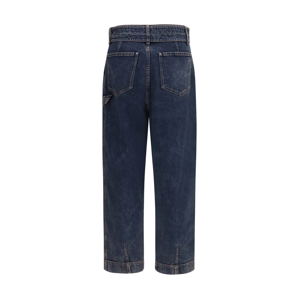 Giorgio Armani Blue Cotton Jeans Denim