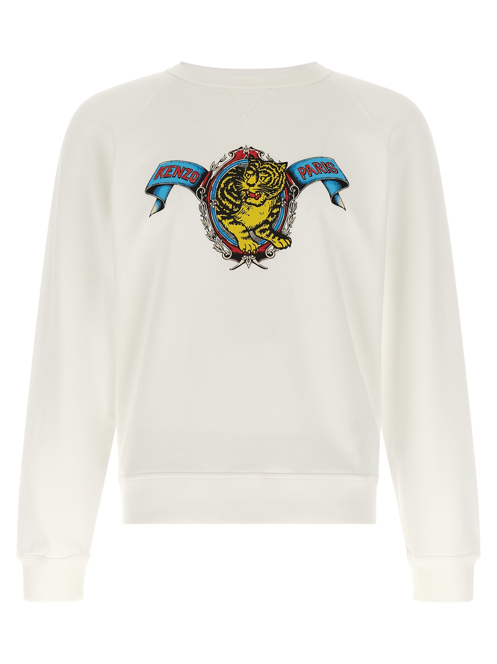Kenzo White Viscose Sweatshirt