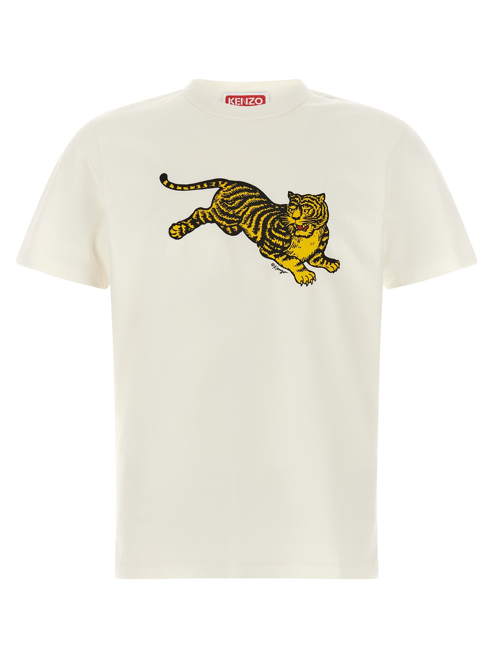 Kenzo White Cotton T-Shirt