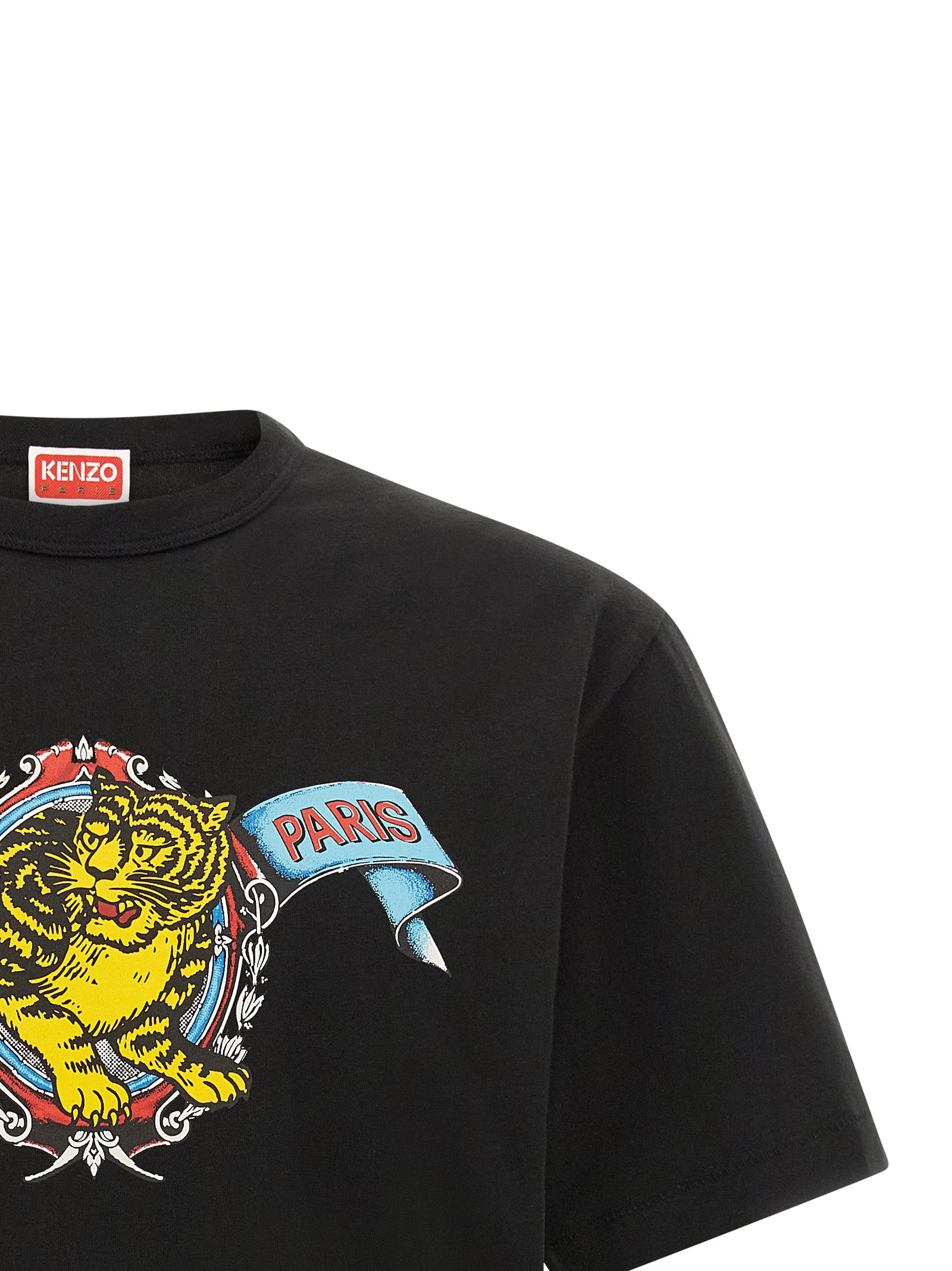 Kenzo Black Cotton T-Shirt
