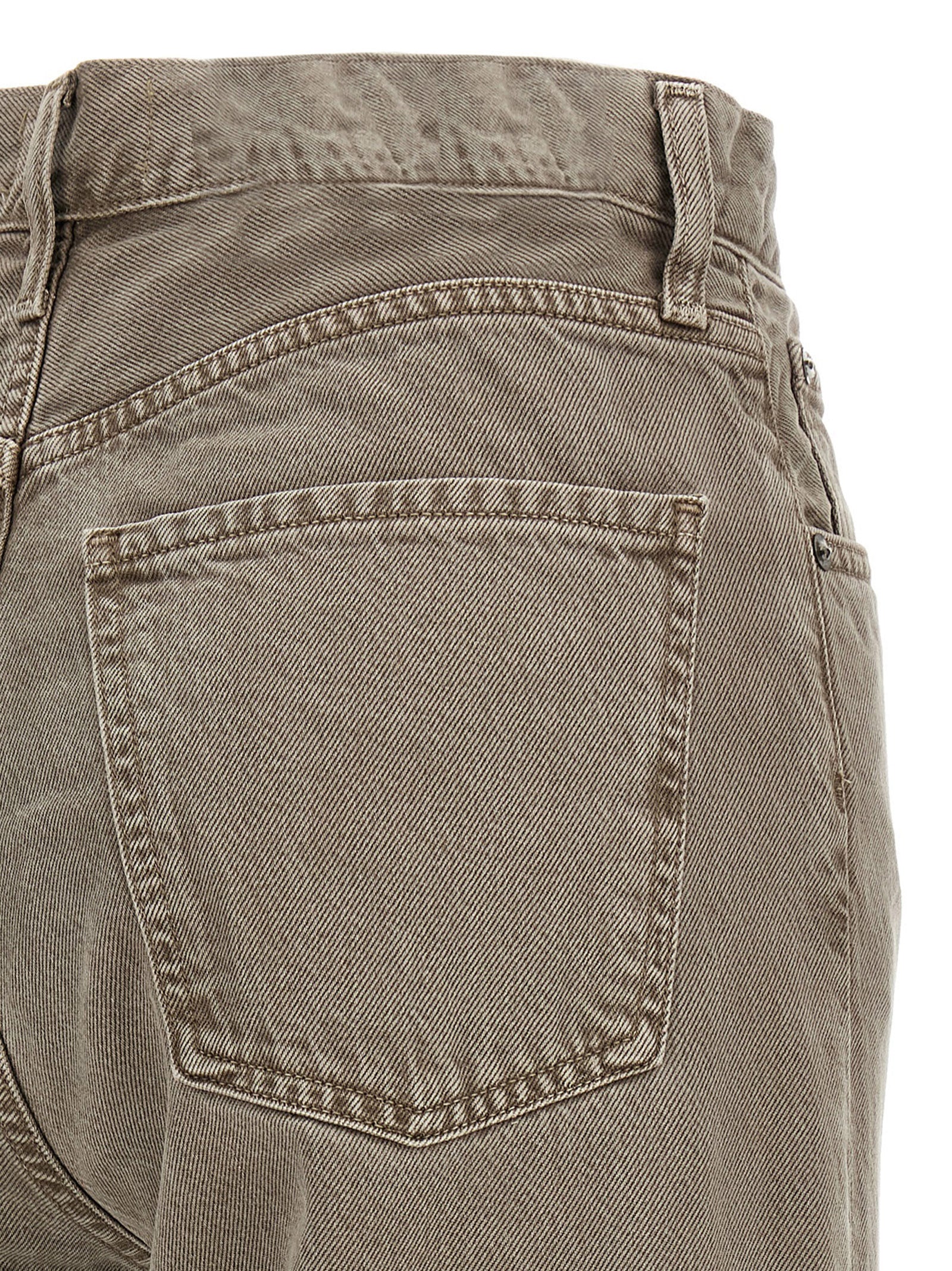 Agolde Brown Lyocell Relaxed Fit Jeans
