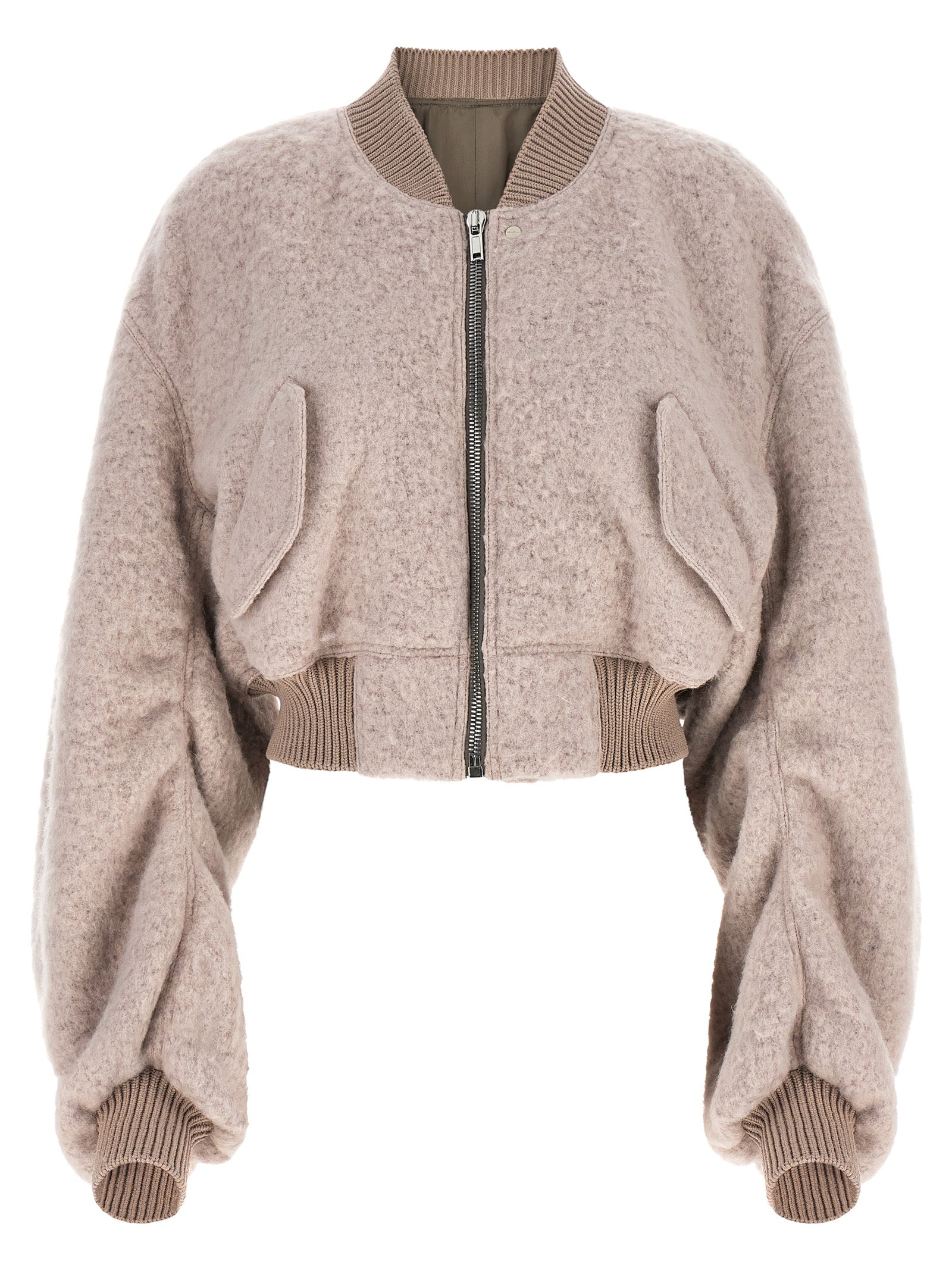 Rick Owens Multicolor Marabou Bomber