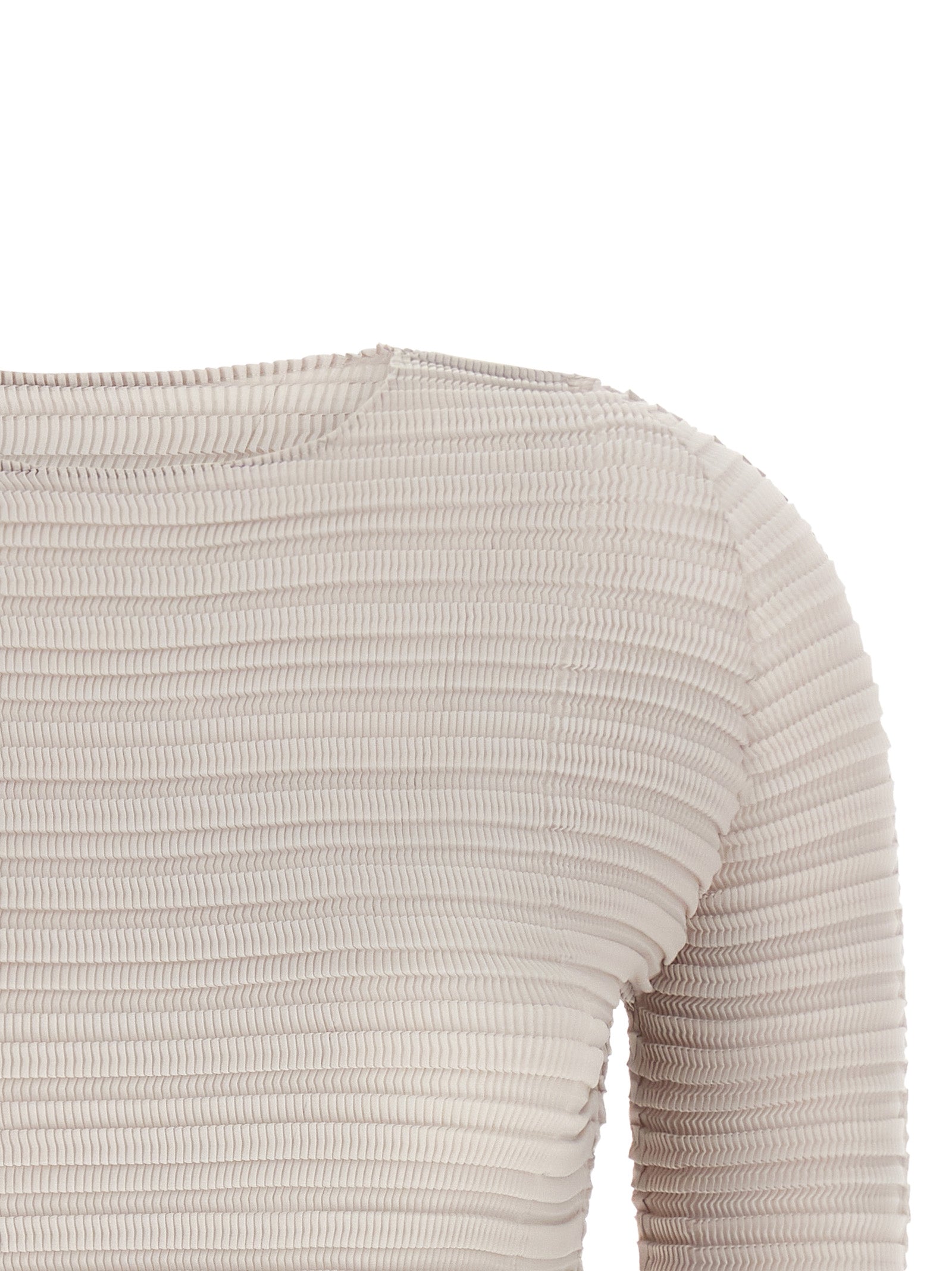 Issey Miyake Beige Polyester Blouse