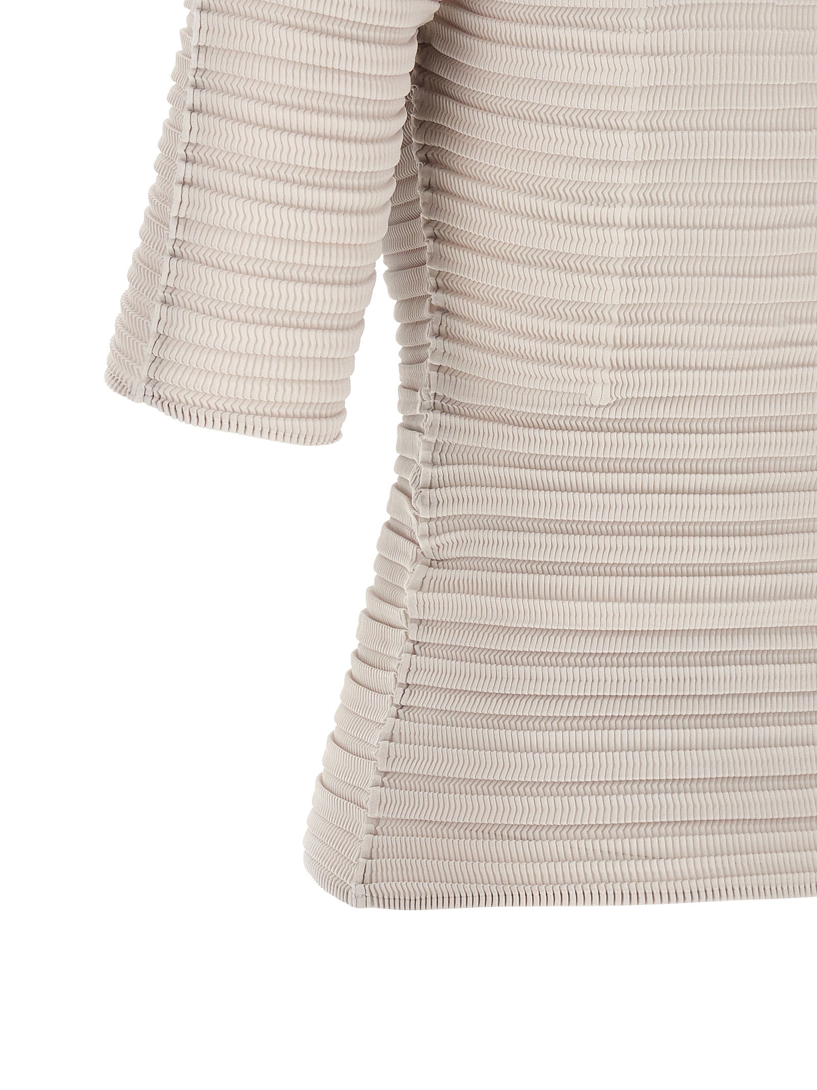 Issey Miyake Beige Polyester Blouse
