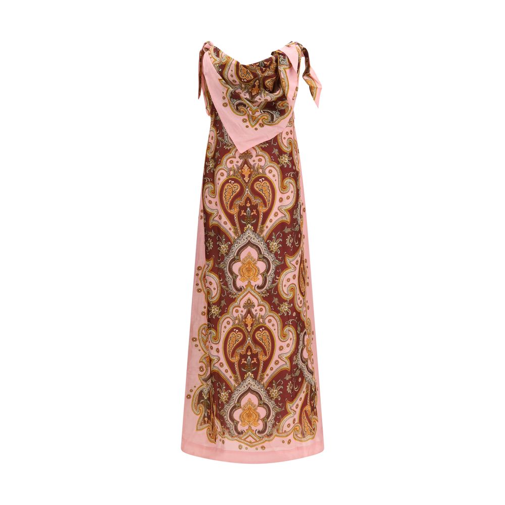 Alemais Multicolor Viscose Casual Dress