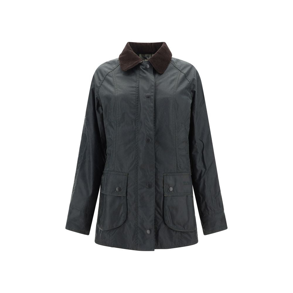 Barbour Bicolor Cotton Full-Length Jacket