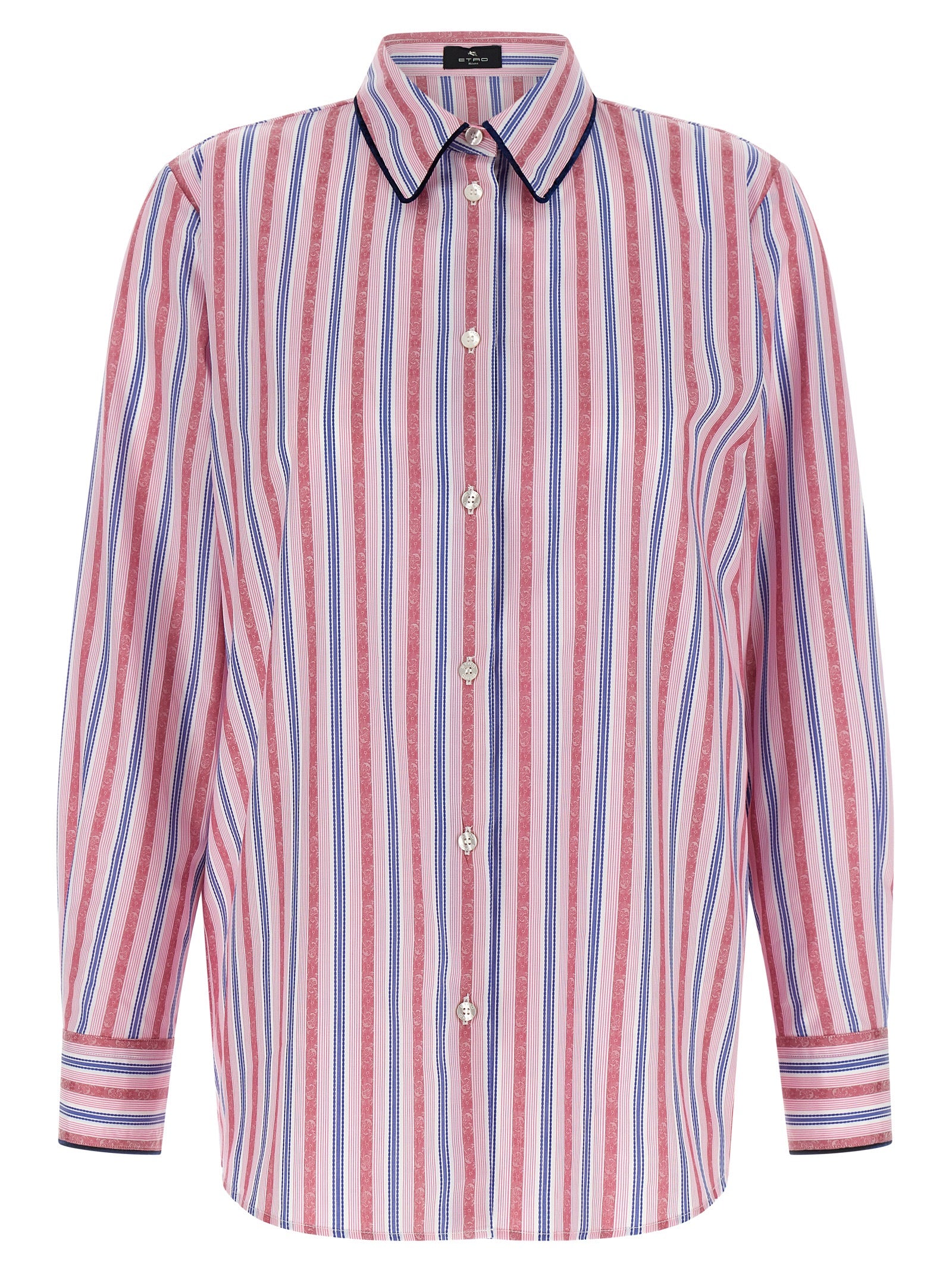 Etro Multicolor Cotton Blouse
