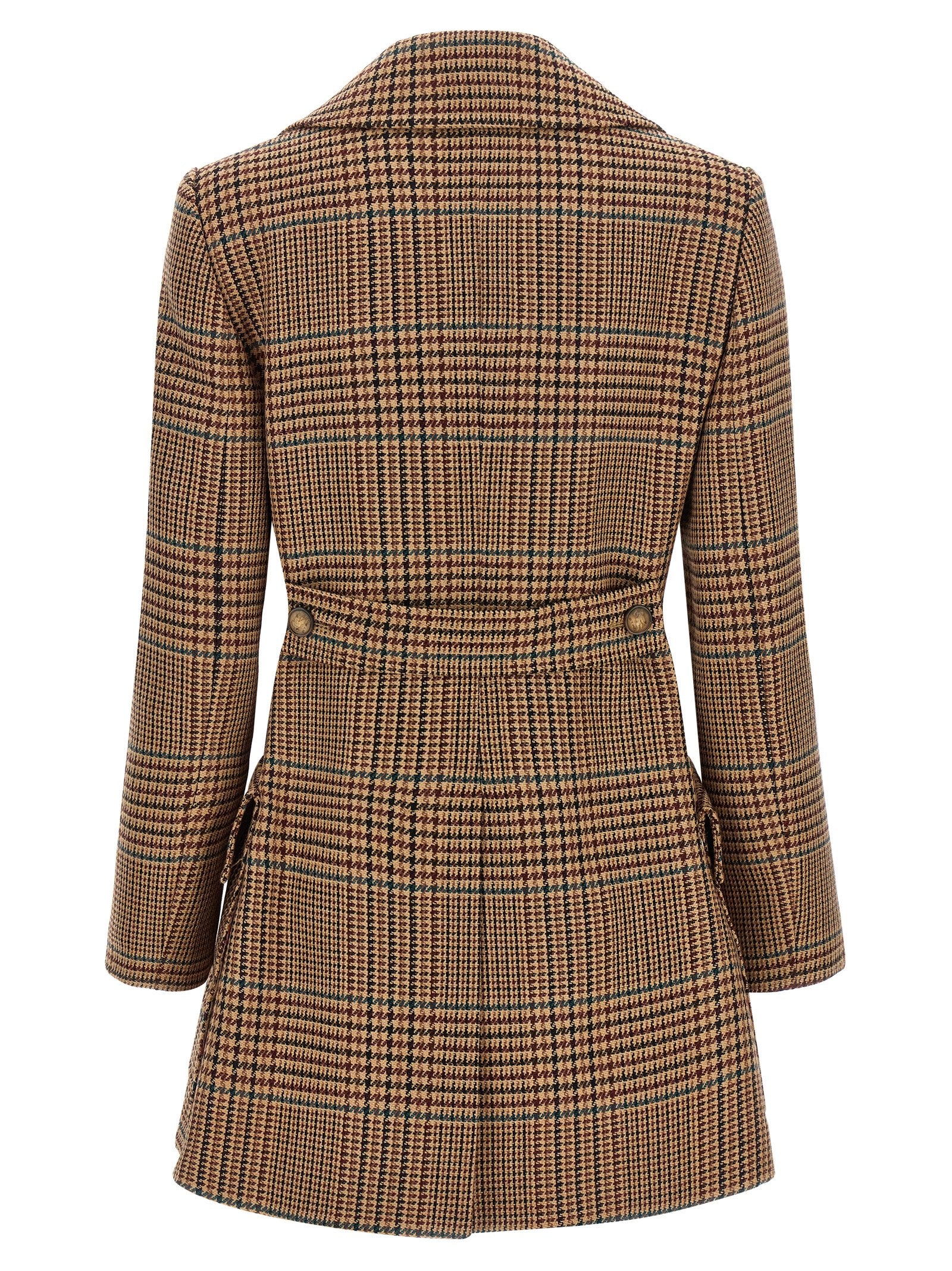 Etro Brown Wool Coat