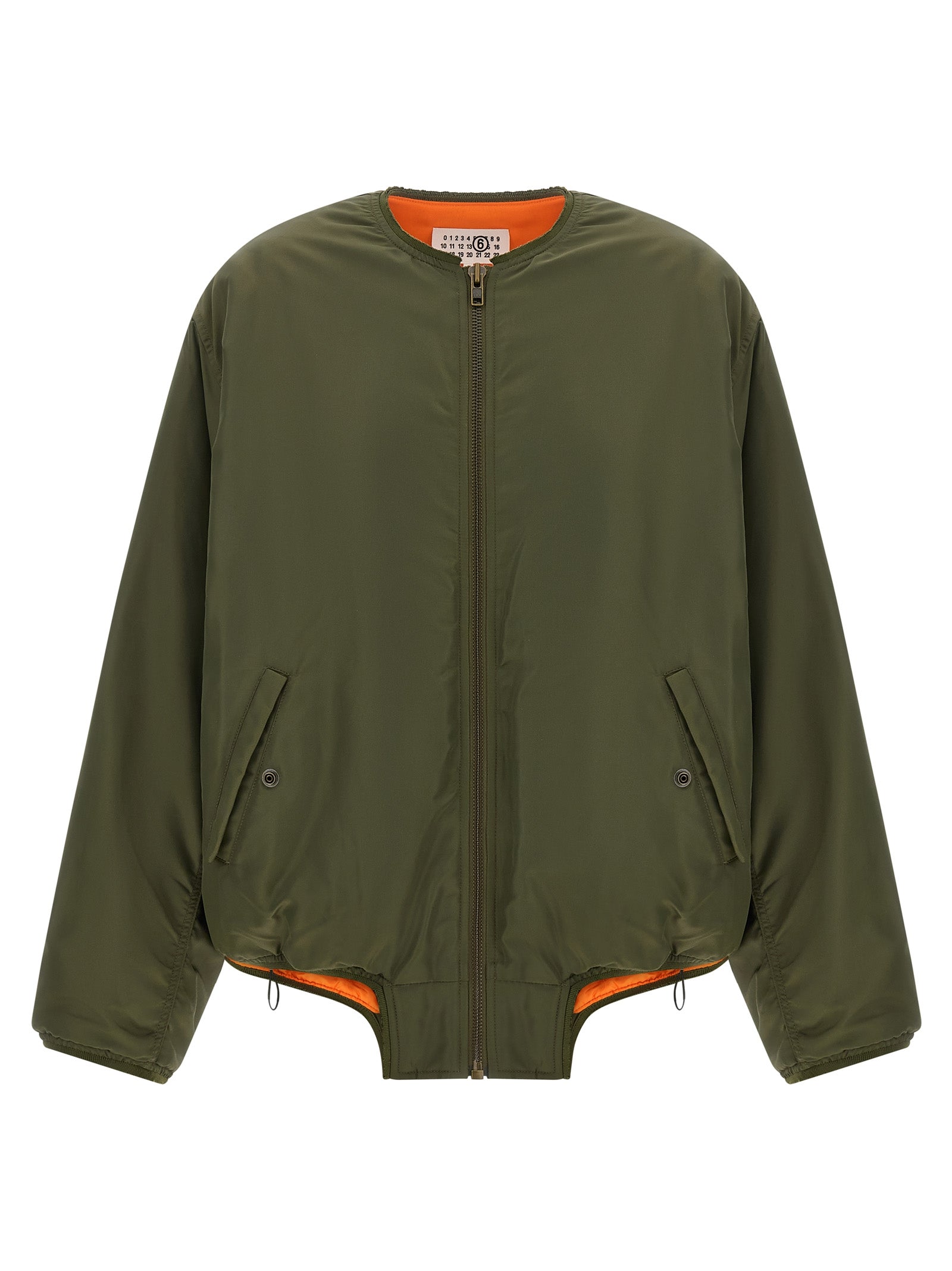 MM6 Maison Margiela Bicolor Polyamide Bomber