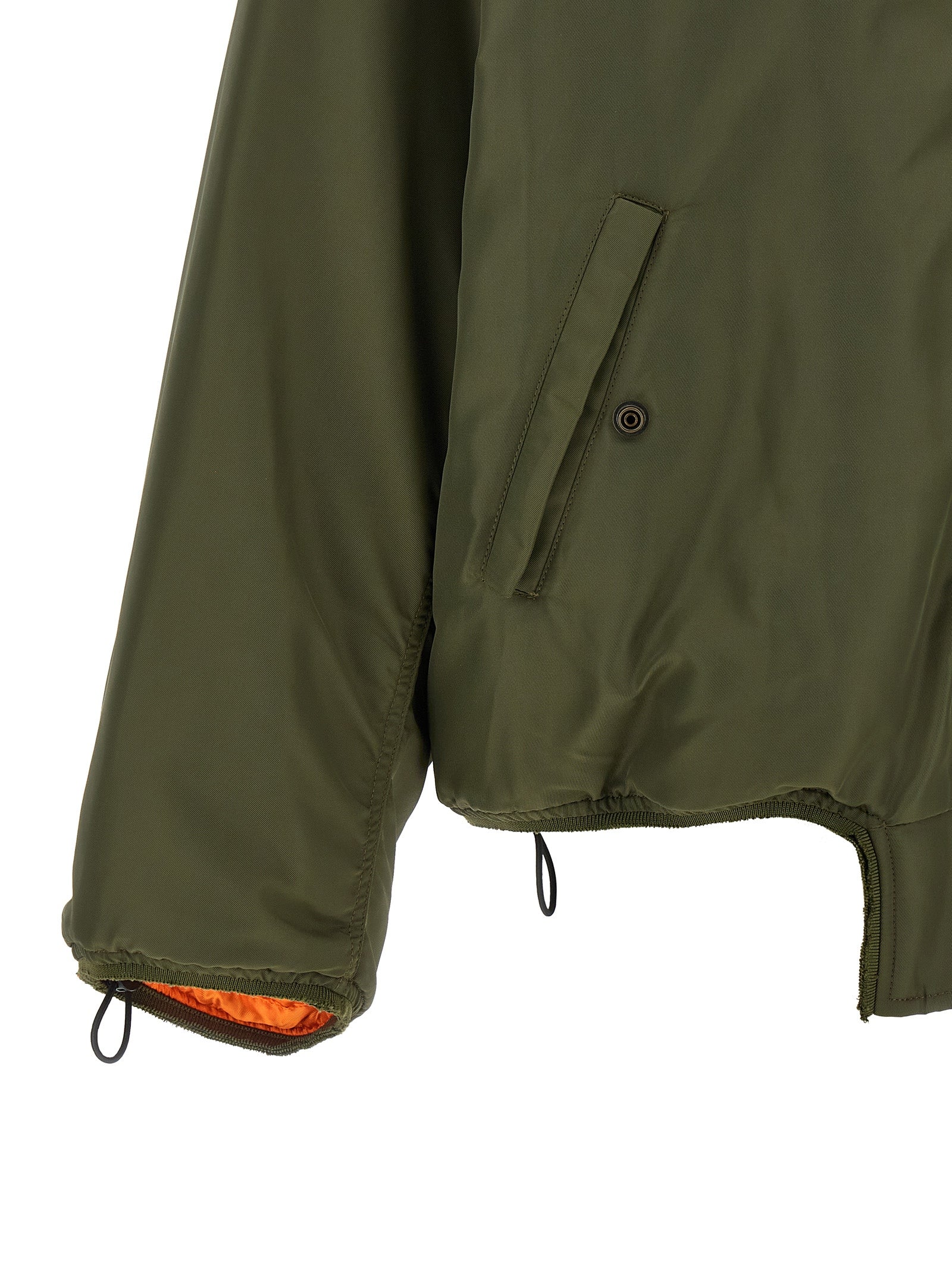 MM6 Maison Margiela Bicolor Polyamide Bomber