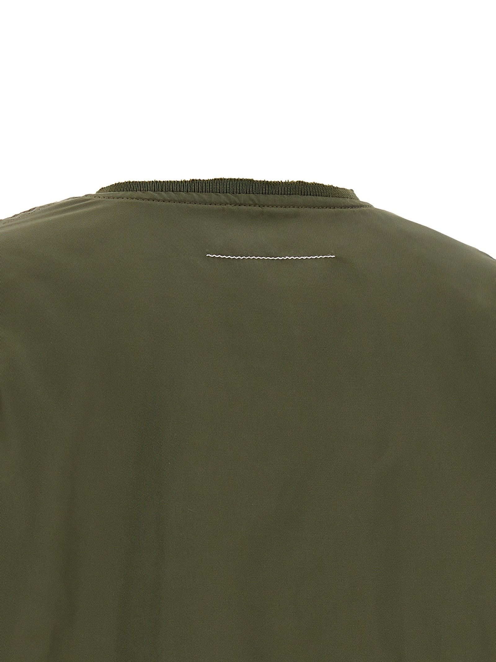 MM6 Maison Margiela Bicolor Polyamide Bomber