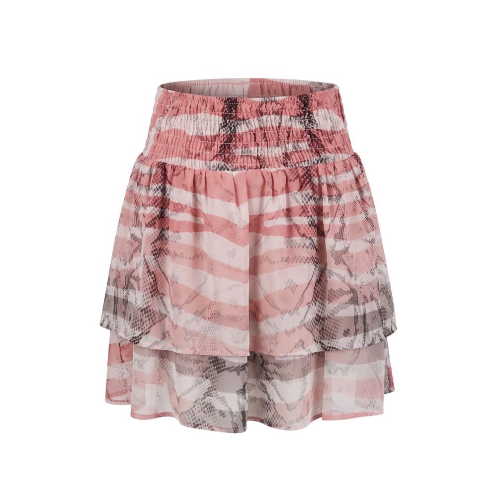 Trussardi Jeans Pink Polyester Women Skirt