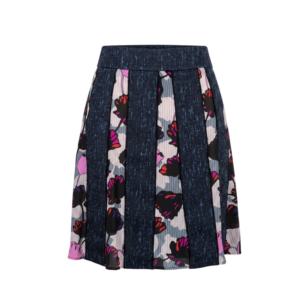 Trussardi Black Wool Women Skirt