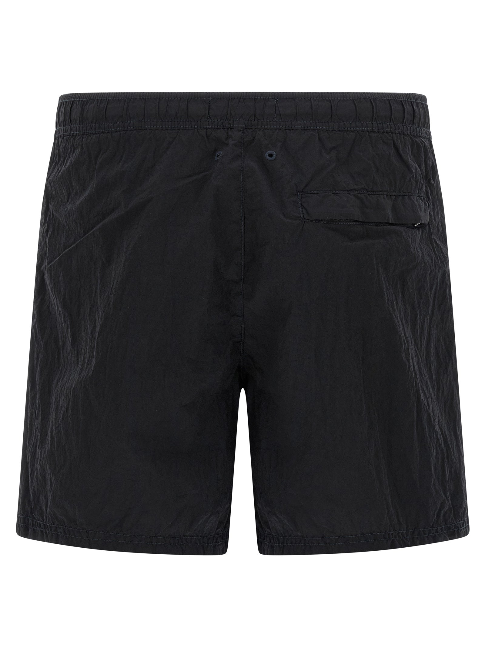 Stone Island Blue Polyamide Swim Shorts