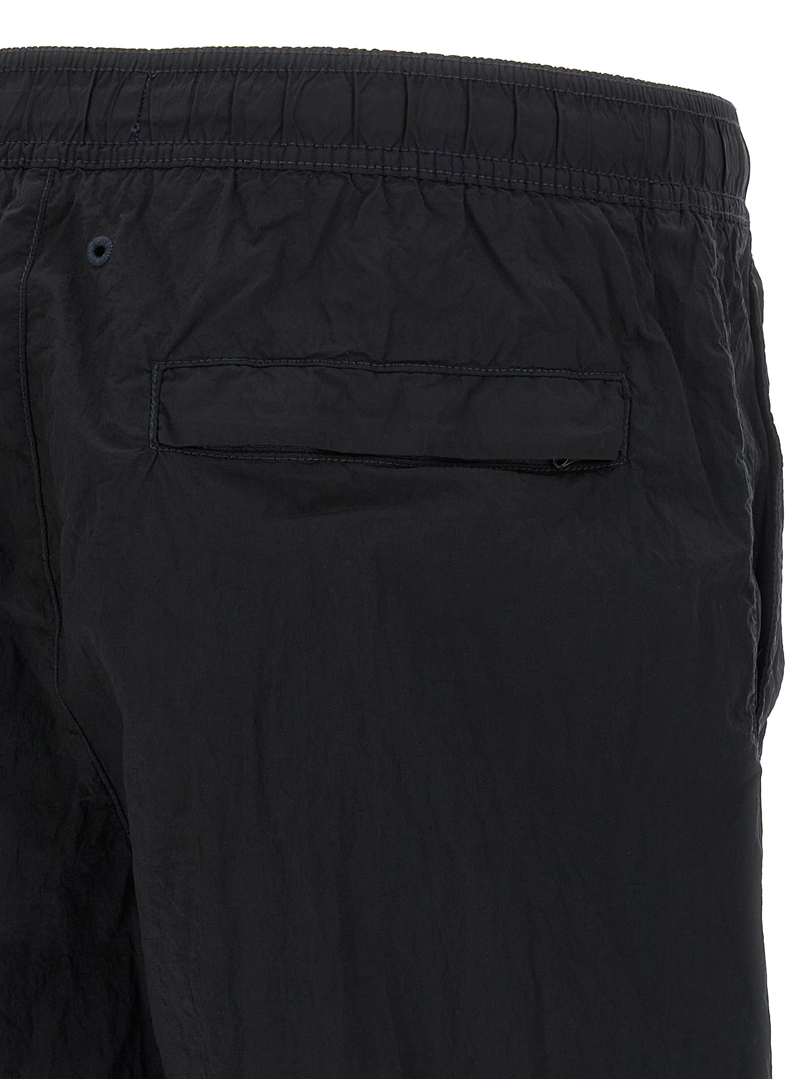 Stone Island Blue Polyamide Swim Shorts