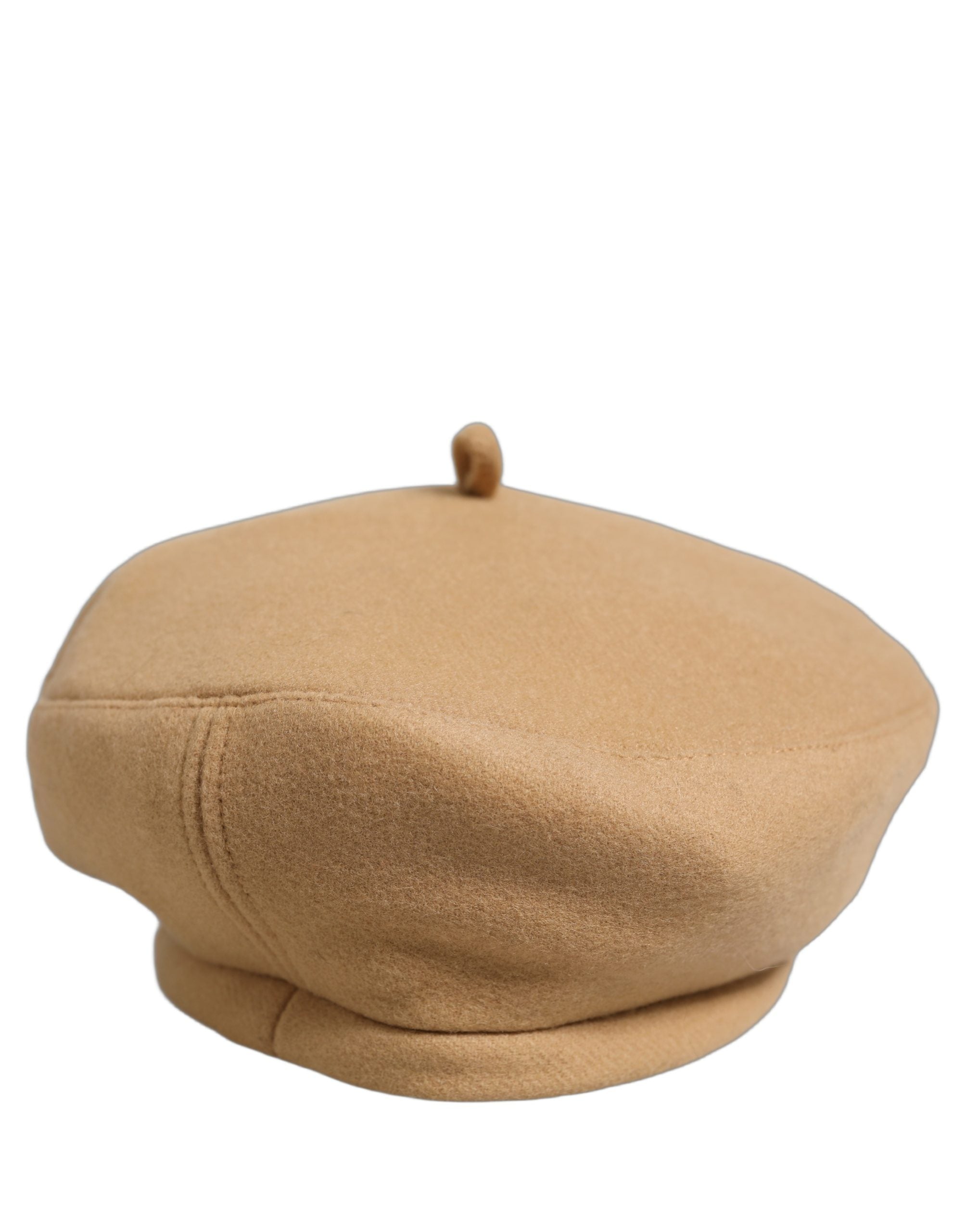 Dolce & Gabbana Beige Wool French Style Beret Capello Hat