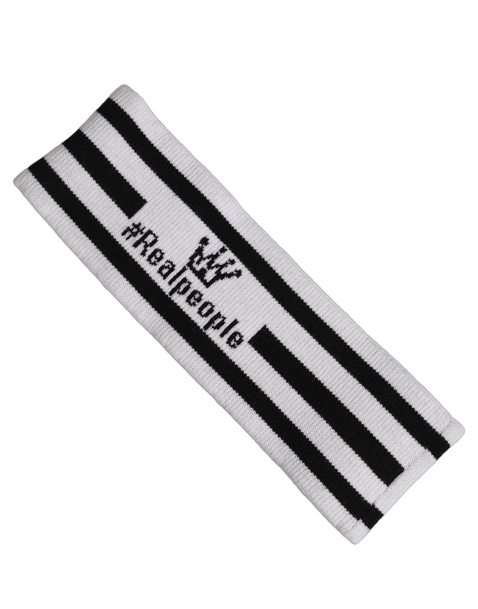 Dolce & Gabbana White Wool Knit #DGmillennials Head Band One Size Hat