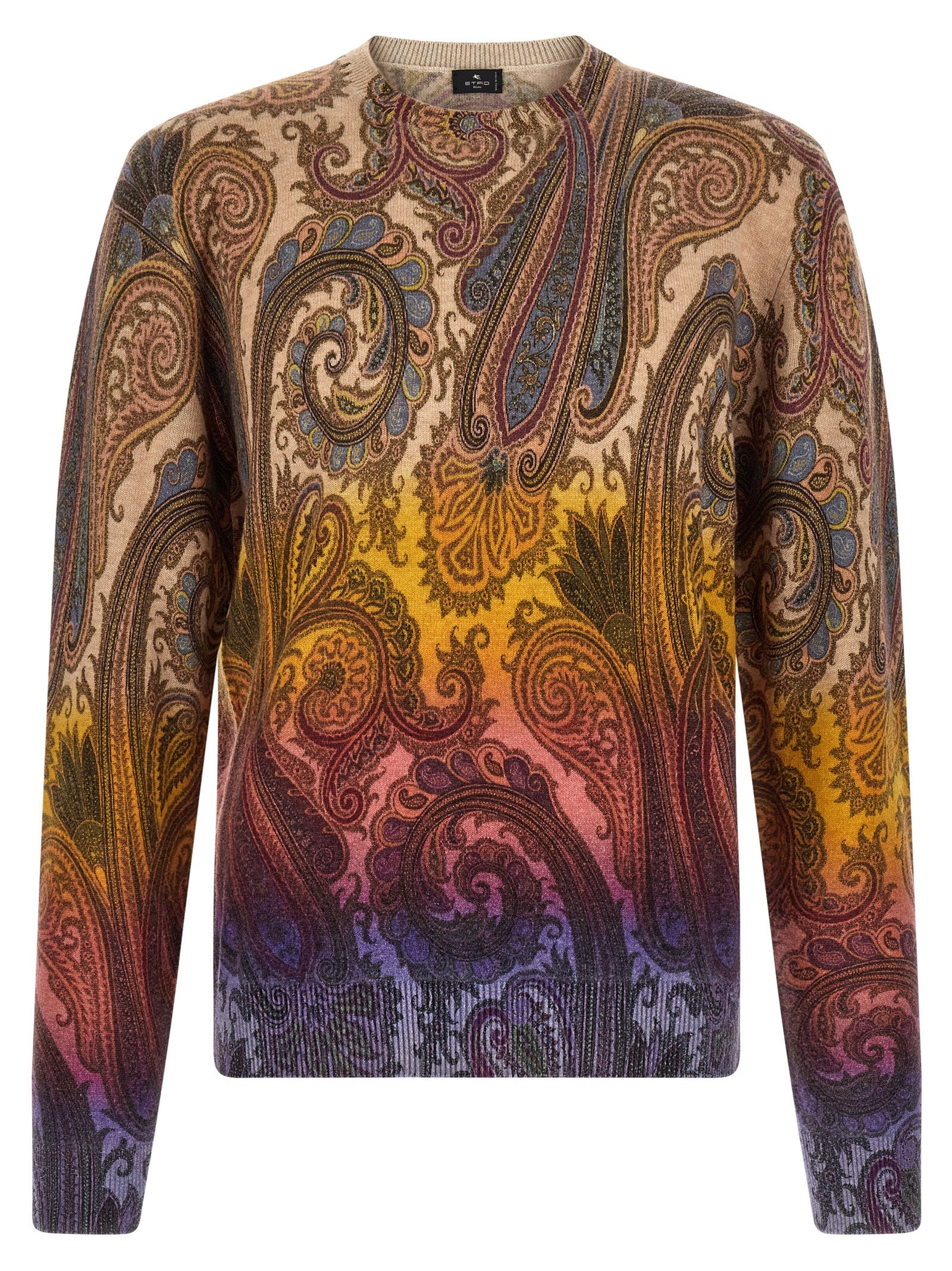 Etro Multicolor Wool Cardigan
