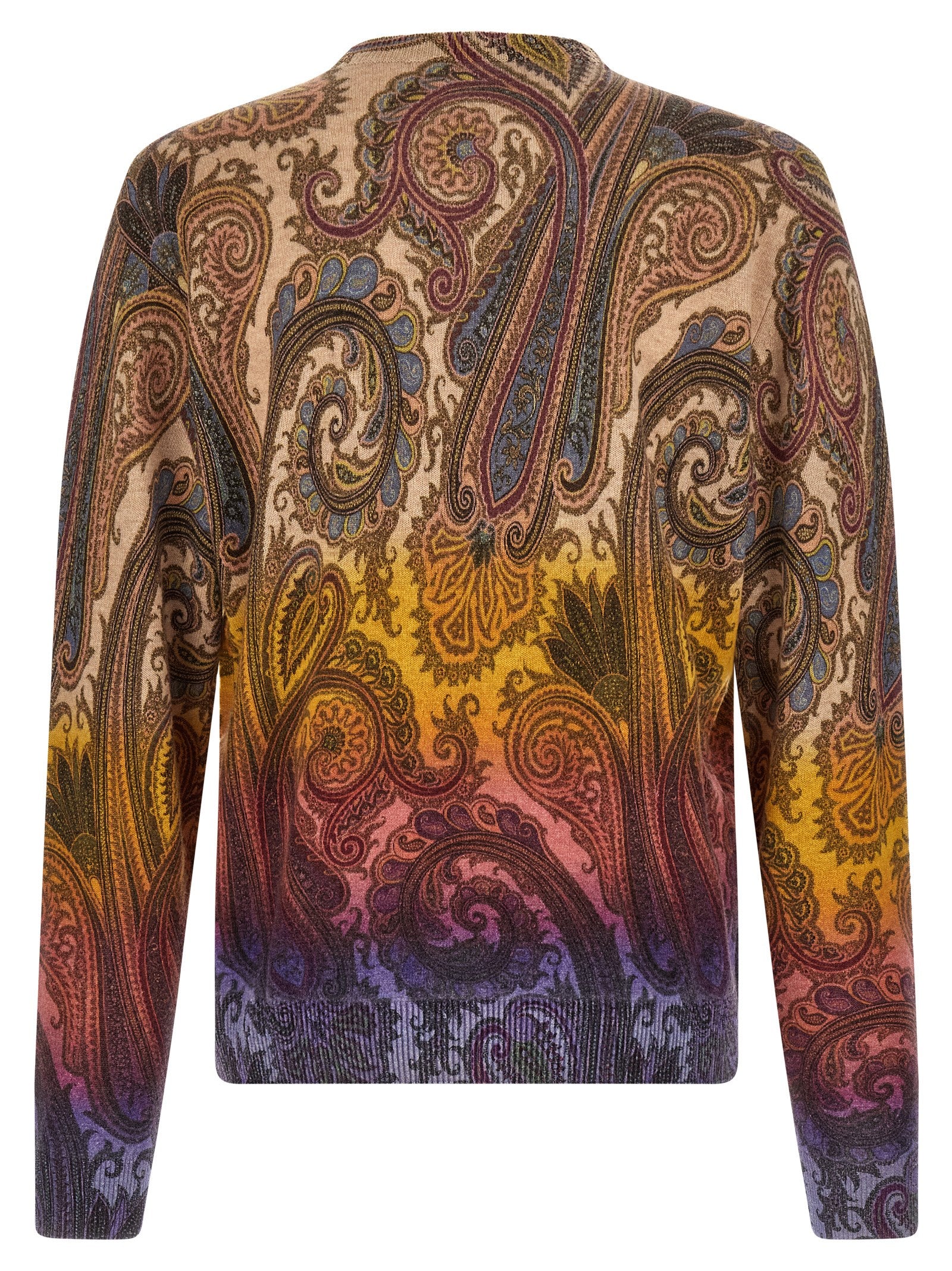Etro Multicolor Wool Cardigan