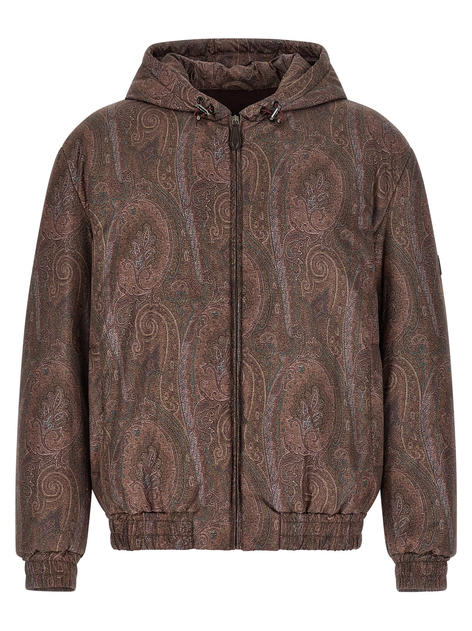 Etro Brown Polyester Bomber