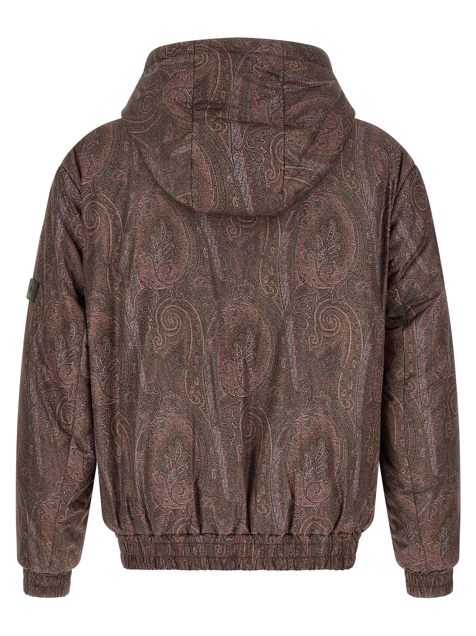 Etro Brown Polyester Bomber