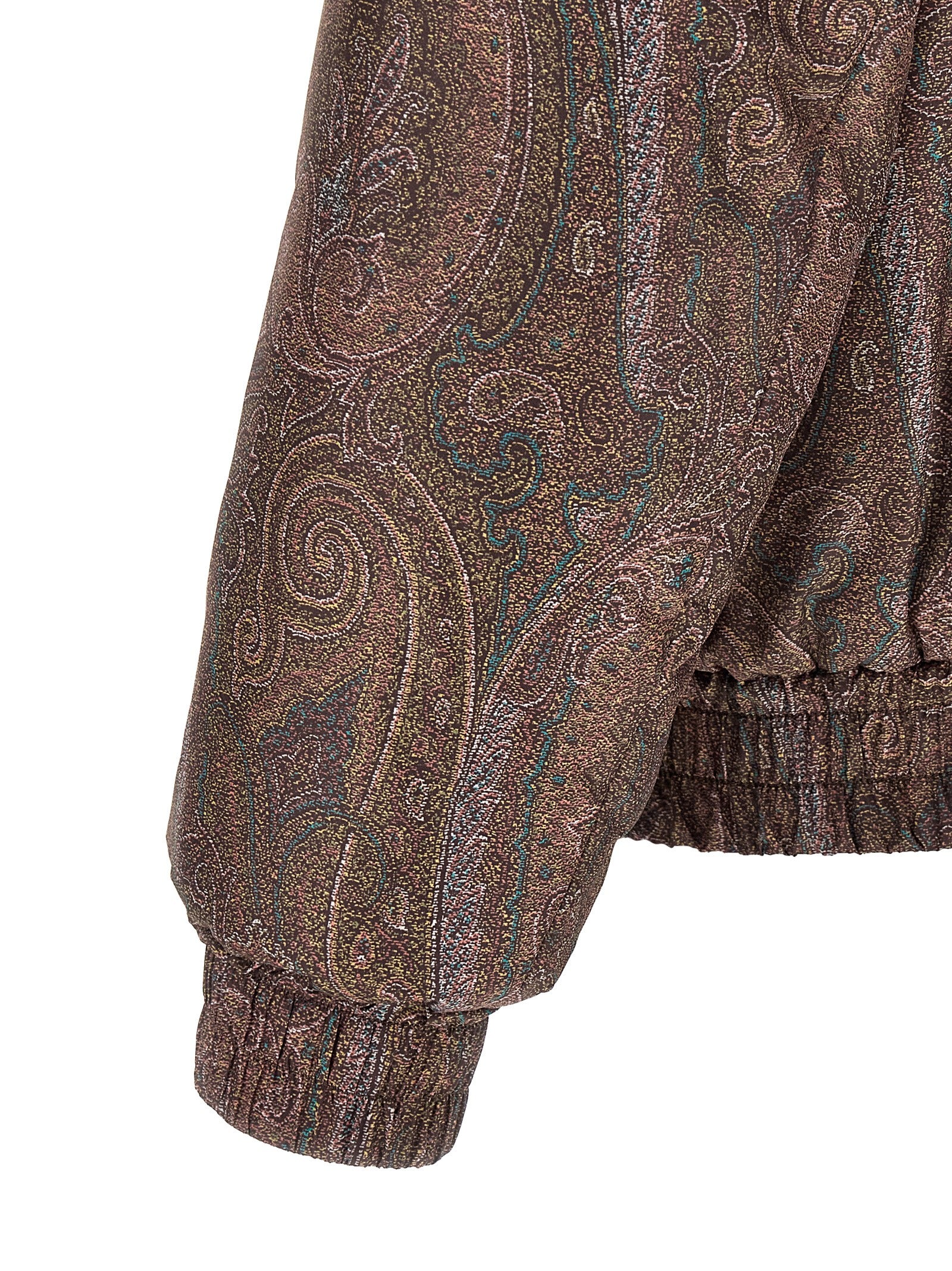 Etro Brown Polyester Bomber
