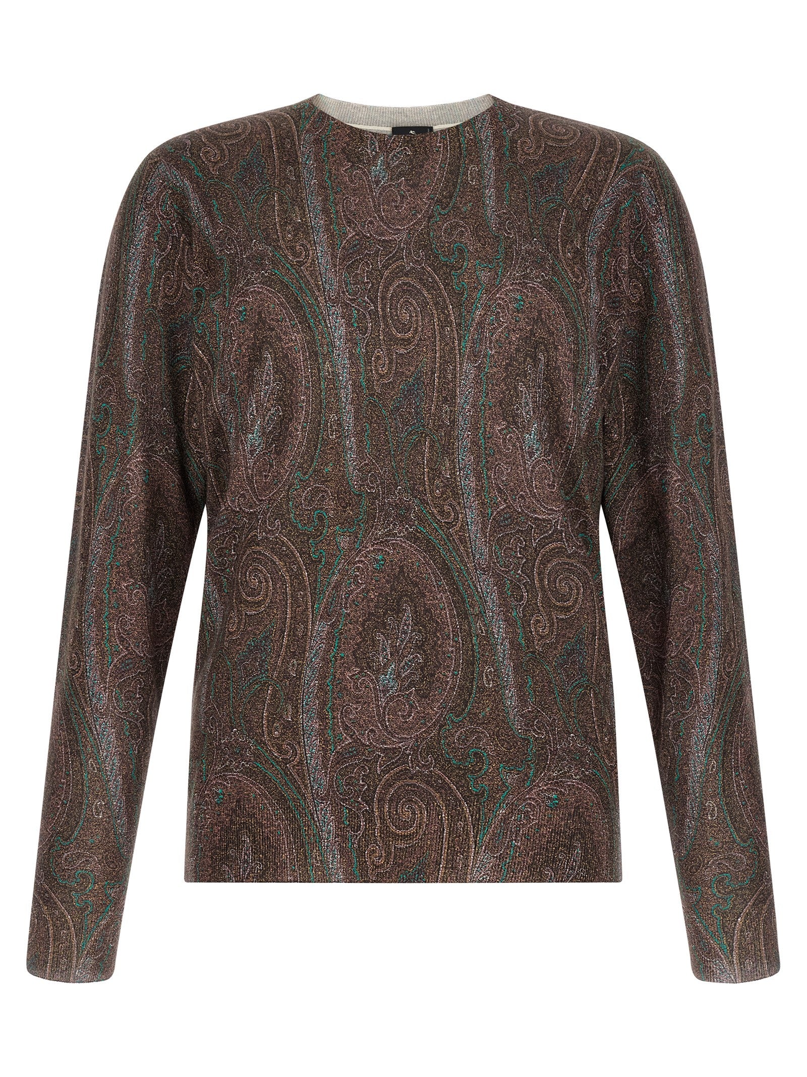 Etro Bordeaux Silk Cardigan