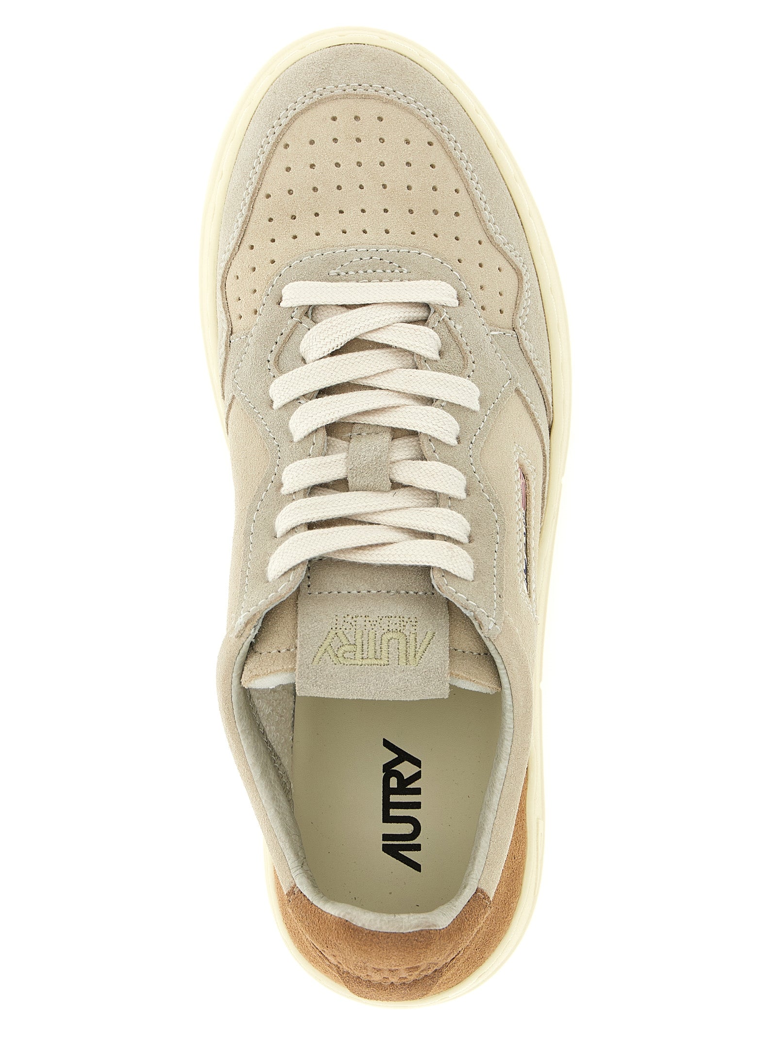 Autry Multicolor Suede Leather Athletic Sneakers