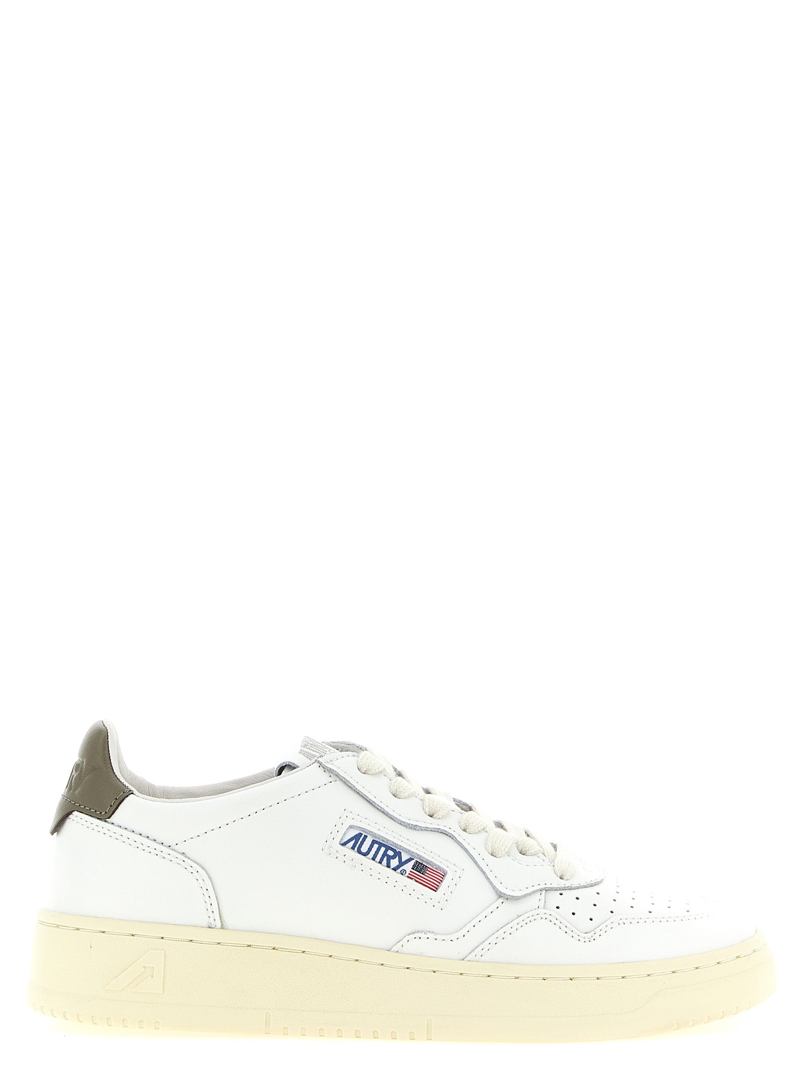 Autry Bicolor Cowhide Low Top Sneakers