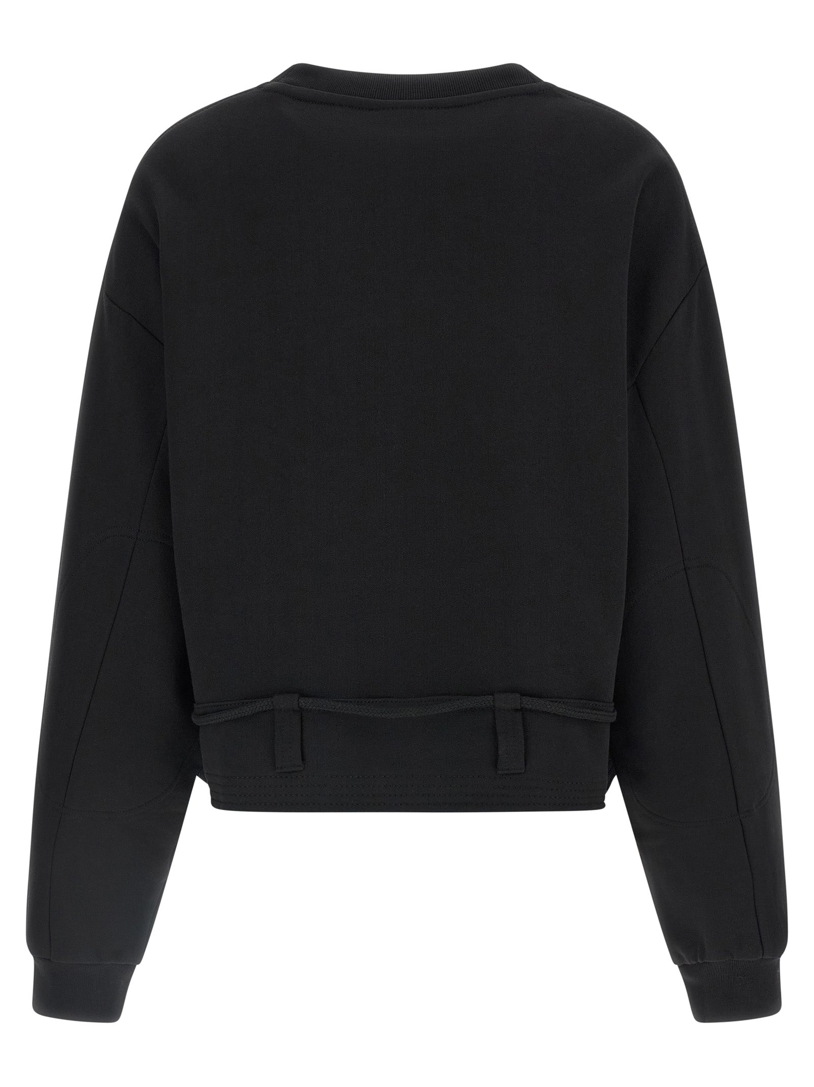 Dries Van Noten Black Cotton Sweatshirt