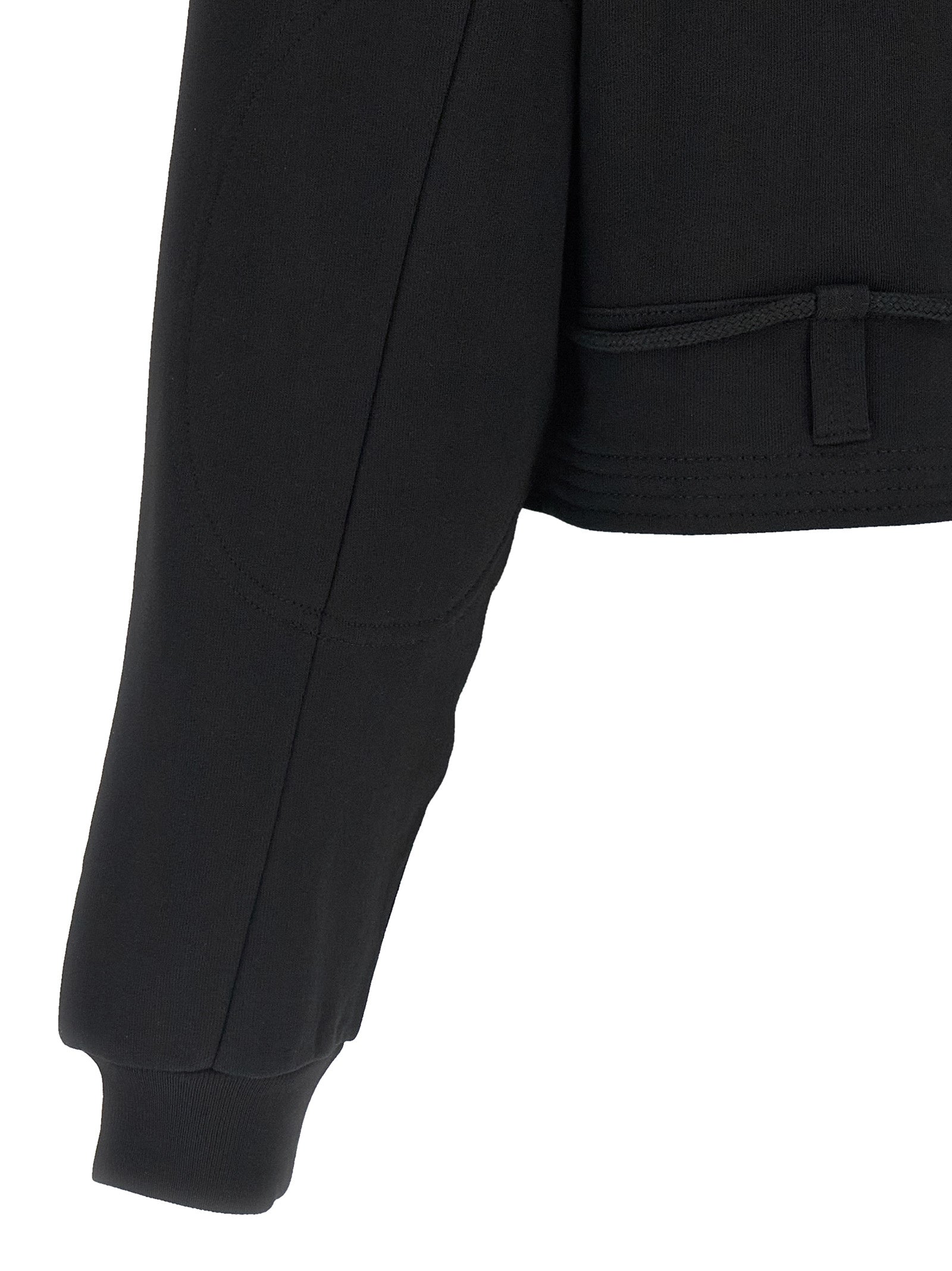 Dries Van Noten Black Cotton Sweatshirt