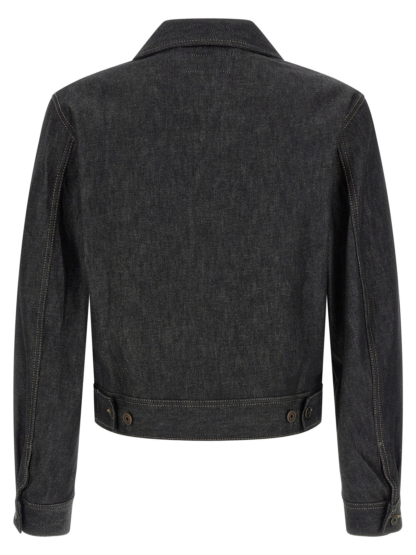 Lemaire Blue Cotton Denim Jacket