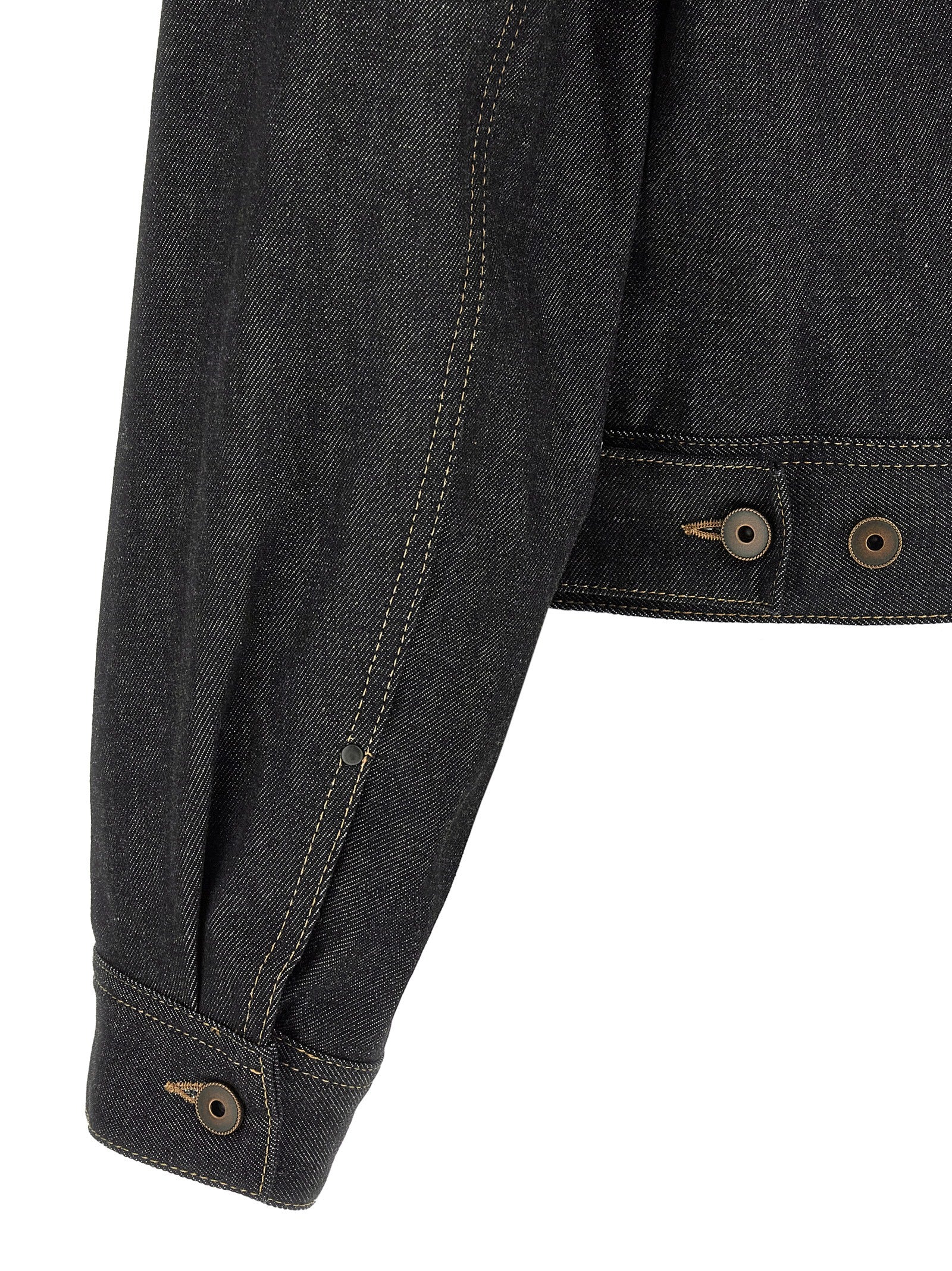 Lemaire Blue Cotton Denim Jacket