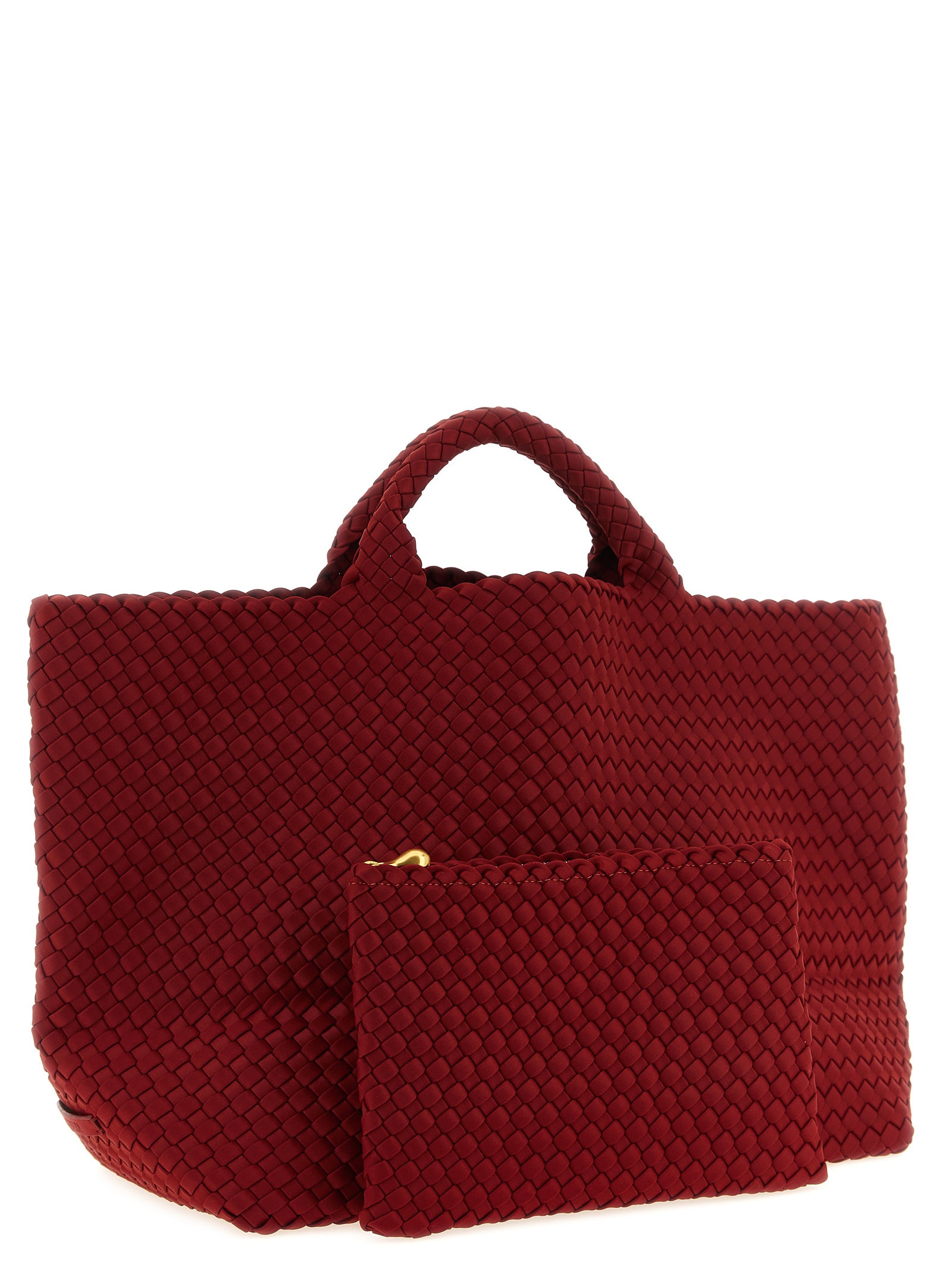NAGHEDI Red Nylon Handbag