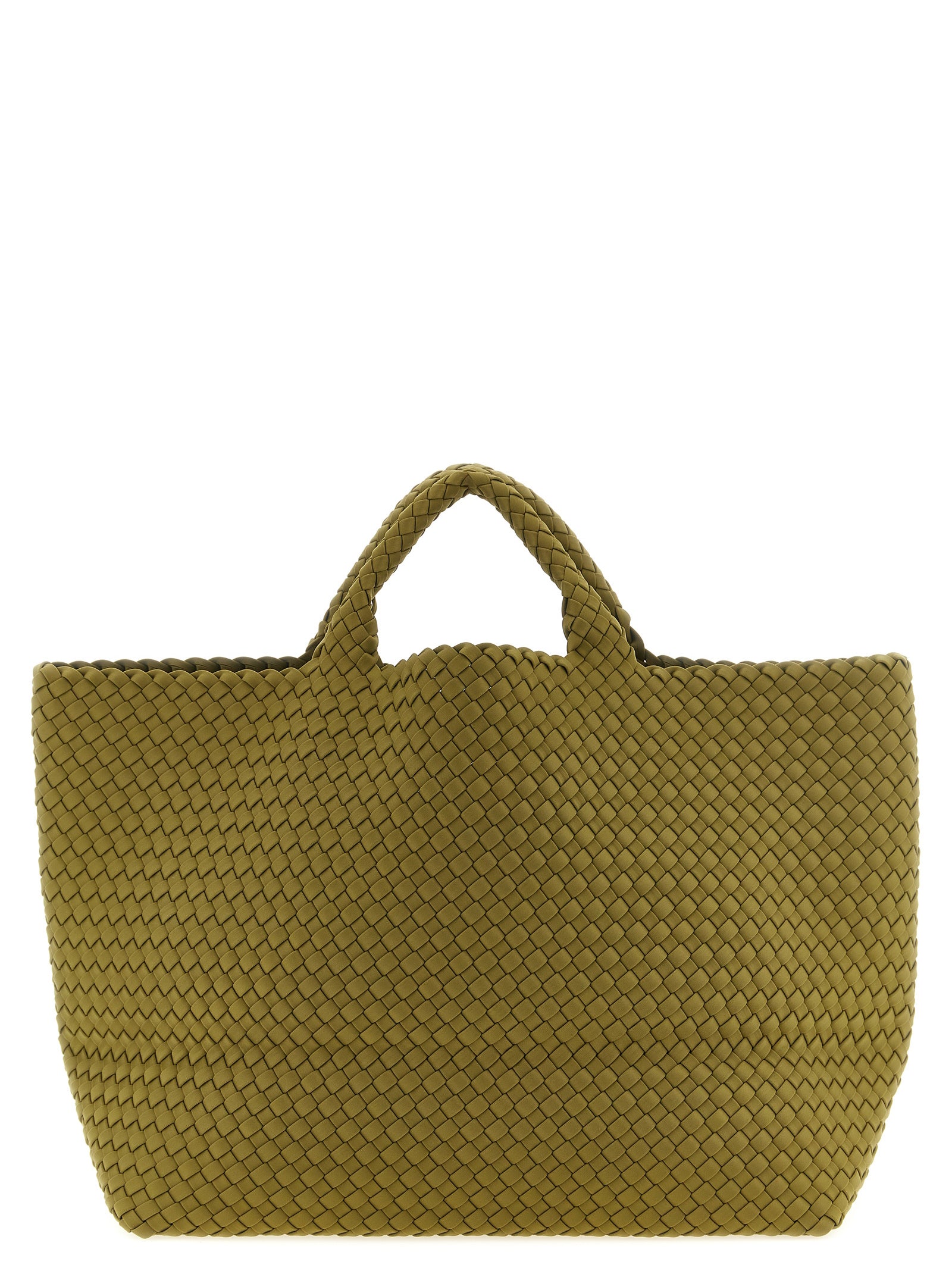 NAGHEDI Bicolor Nylon Handbag