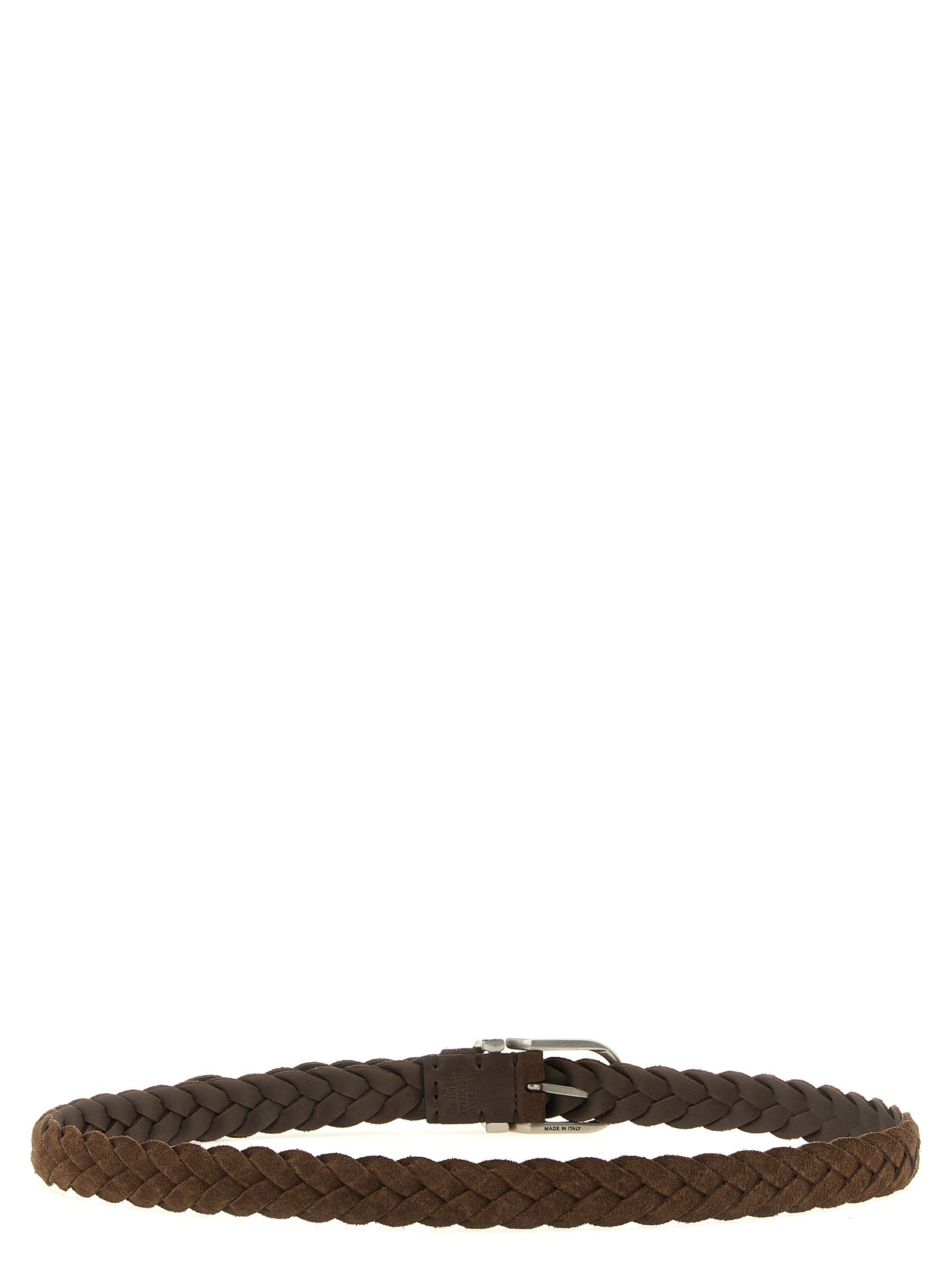 Brunello Cucinelli Brown Calfskin Belt