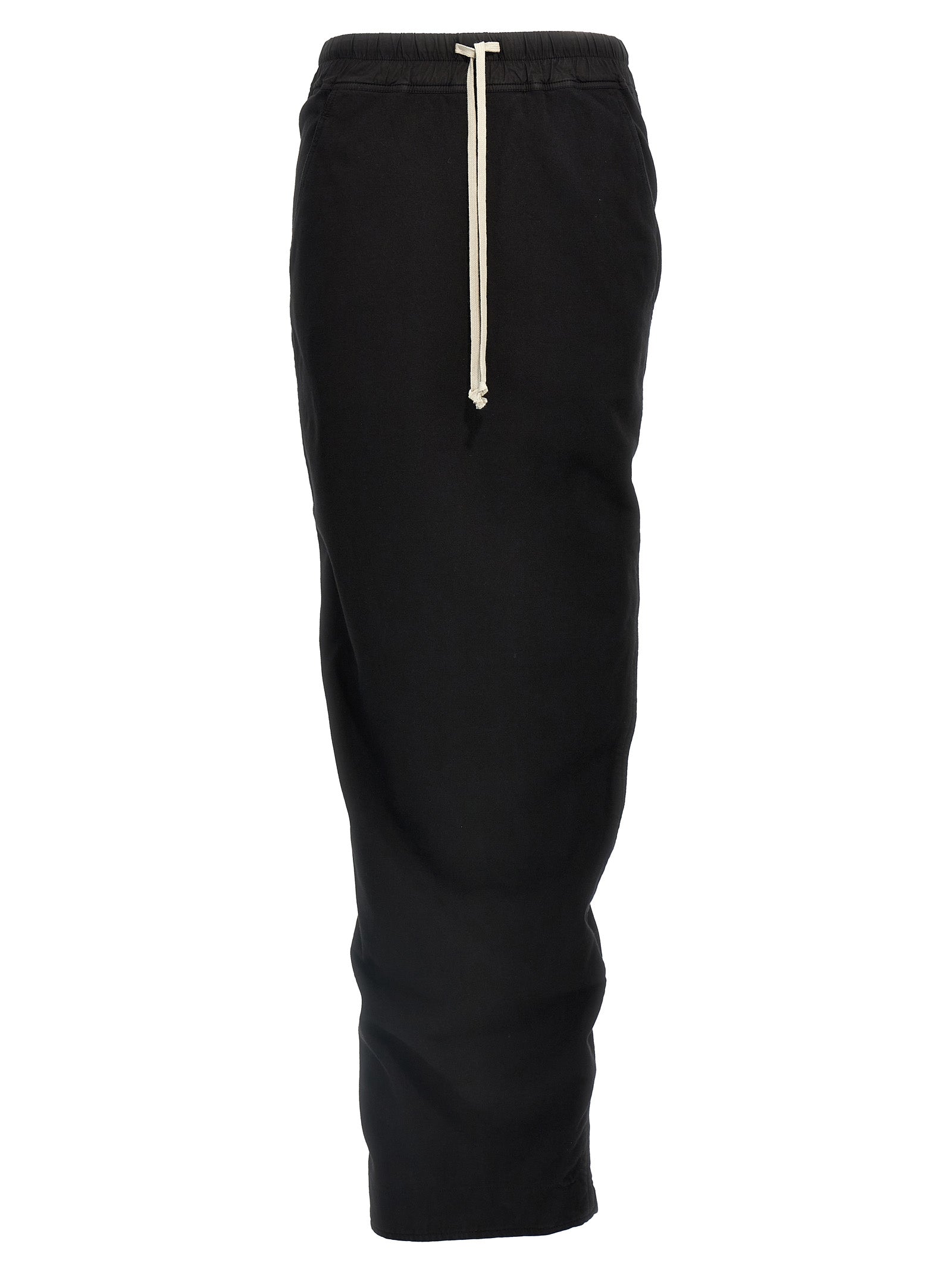 DRKSHDW Black Cotton Mini Skirt