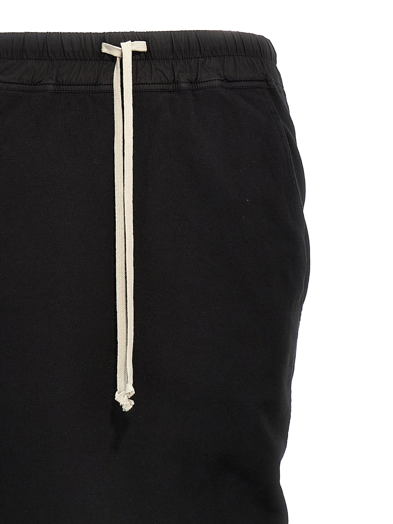 DRKSHDW Black Cotton Mini Skirt