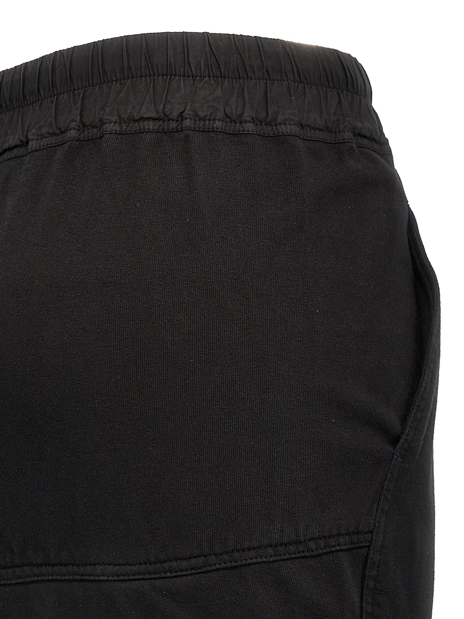 DRKSHDW Black Cotton Mini Skirt