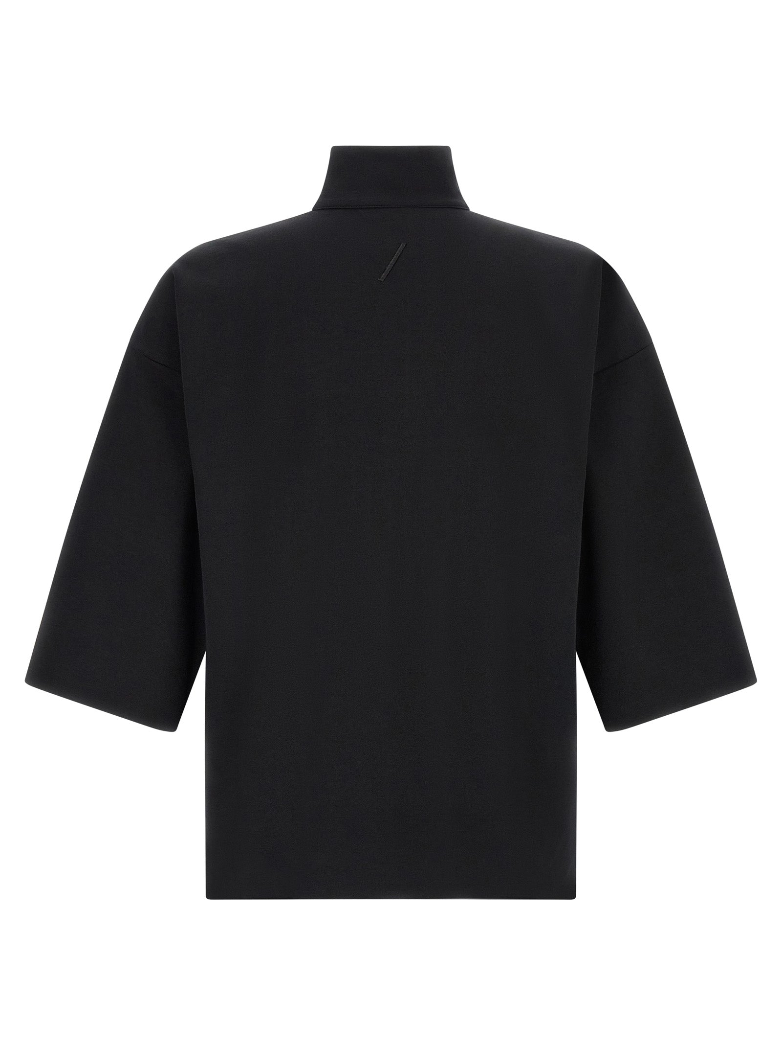 Thom Krom Black Cotton Sweatshirt