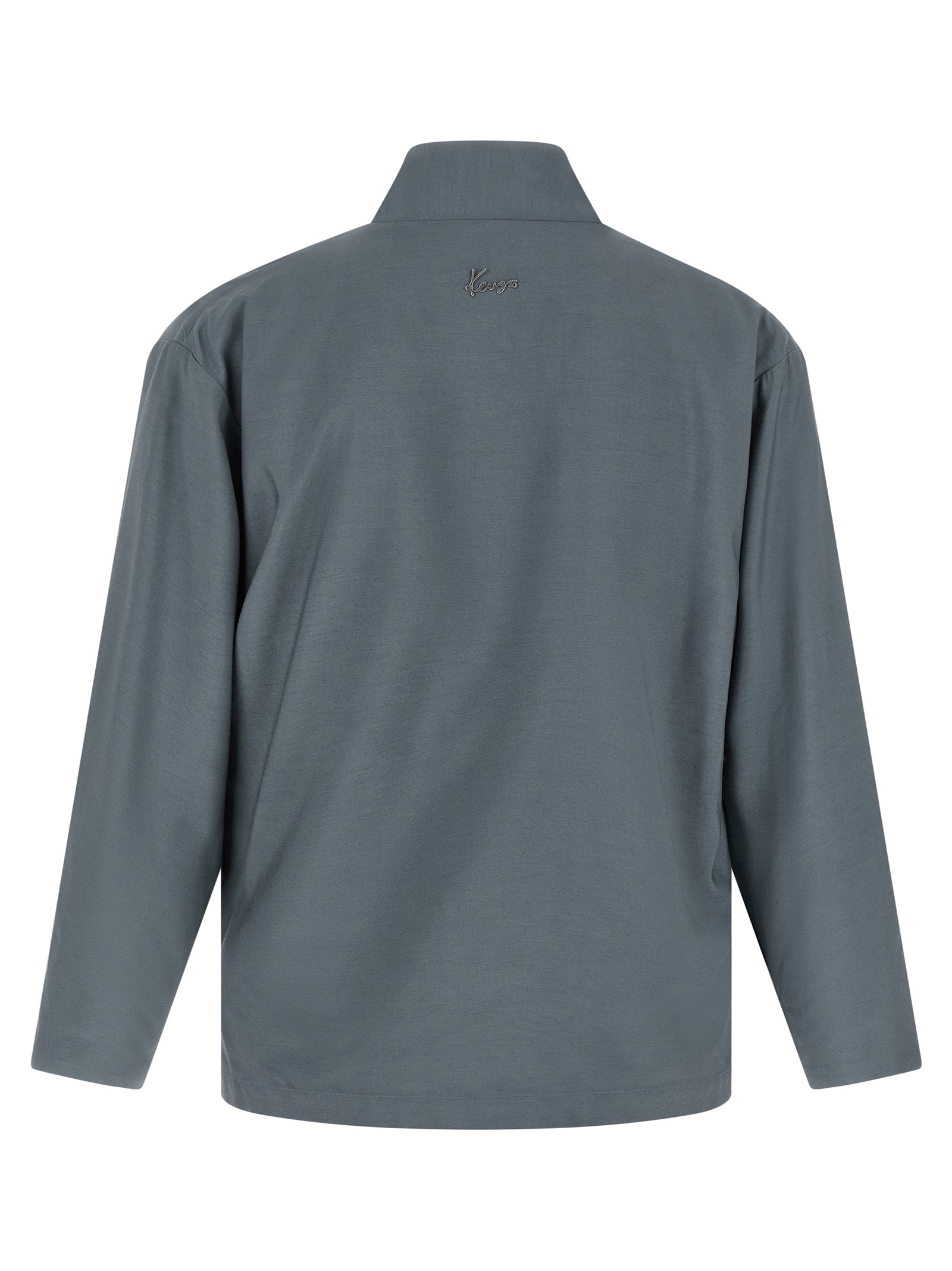 Kenzo Gray Wool Blazer